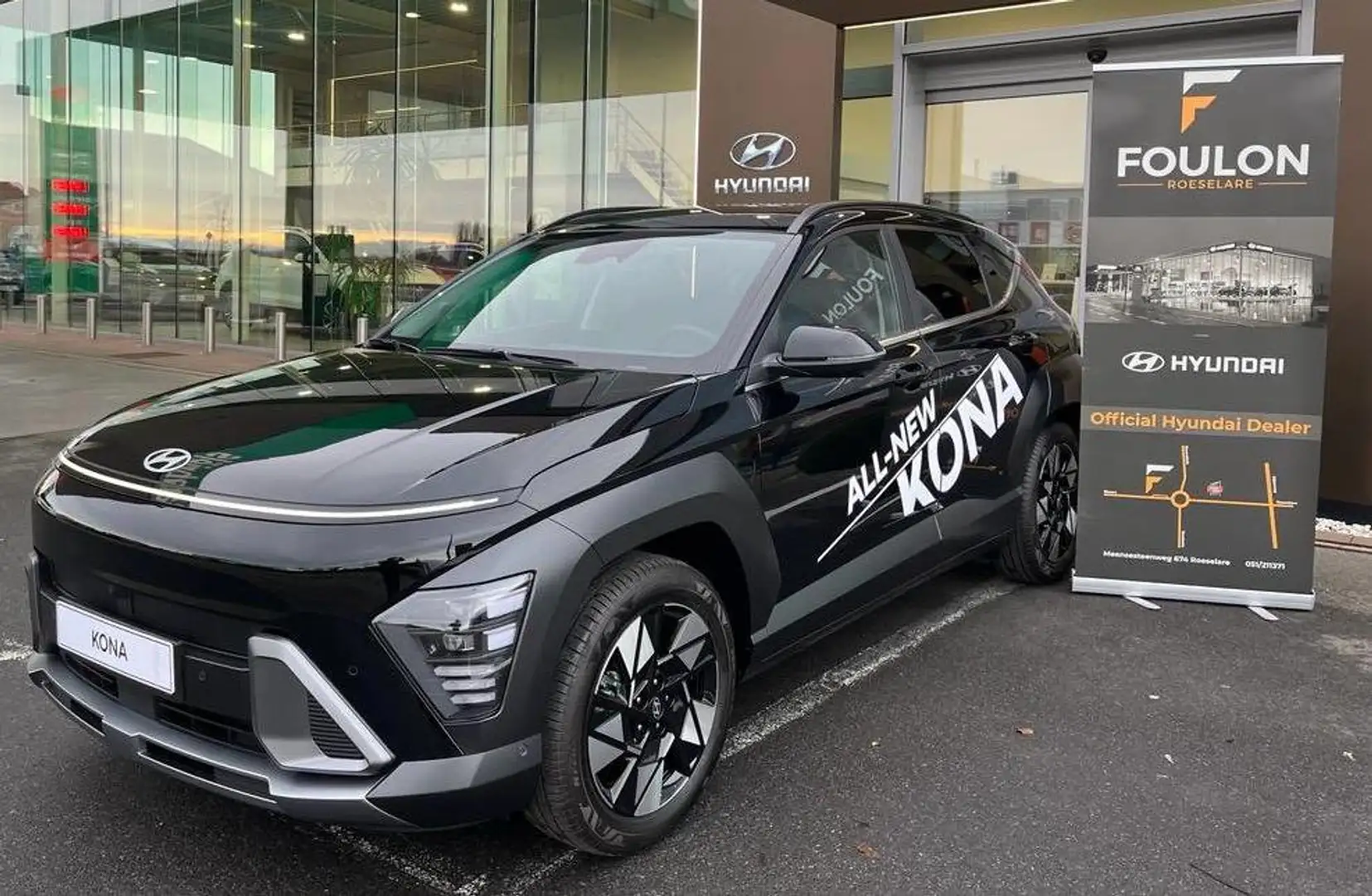 Hyundai KONA 1.6 GDI Hybrid Shine + grey int - 1