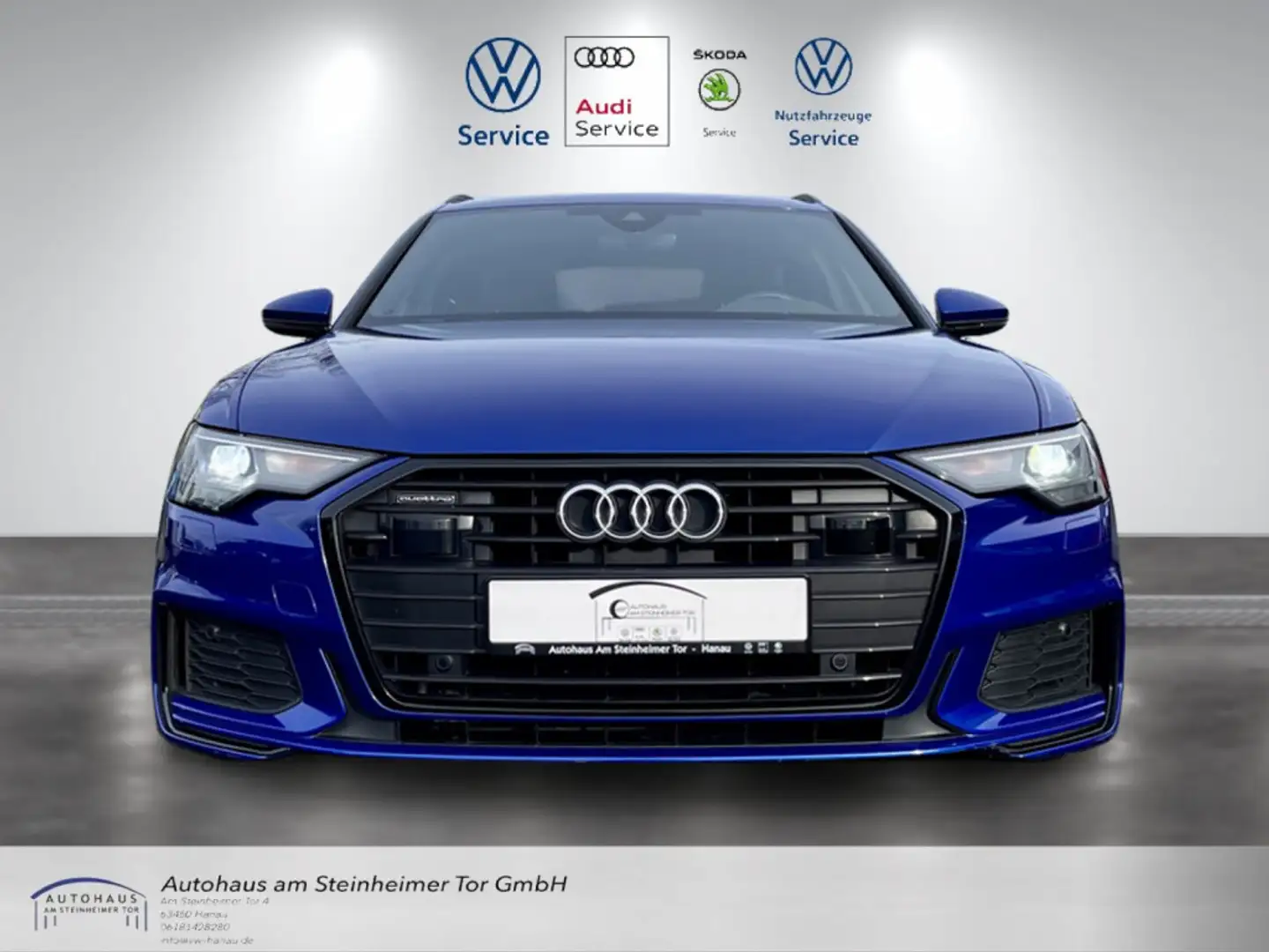 Audi A6 S-LINE -BLACK EDITION-QUATTR-KAME-VIRT-21 Blue - 2