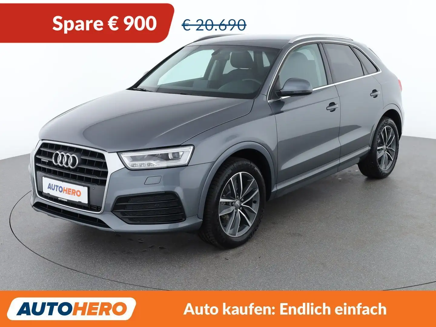 Audi Q3 2.0 TFSI quattro Intense+ Grau - 1