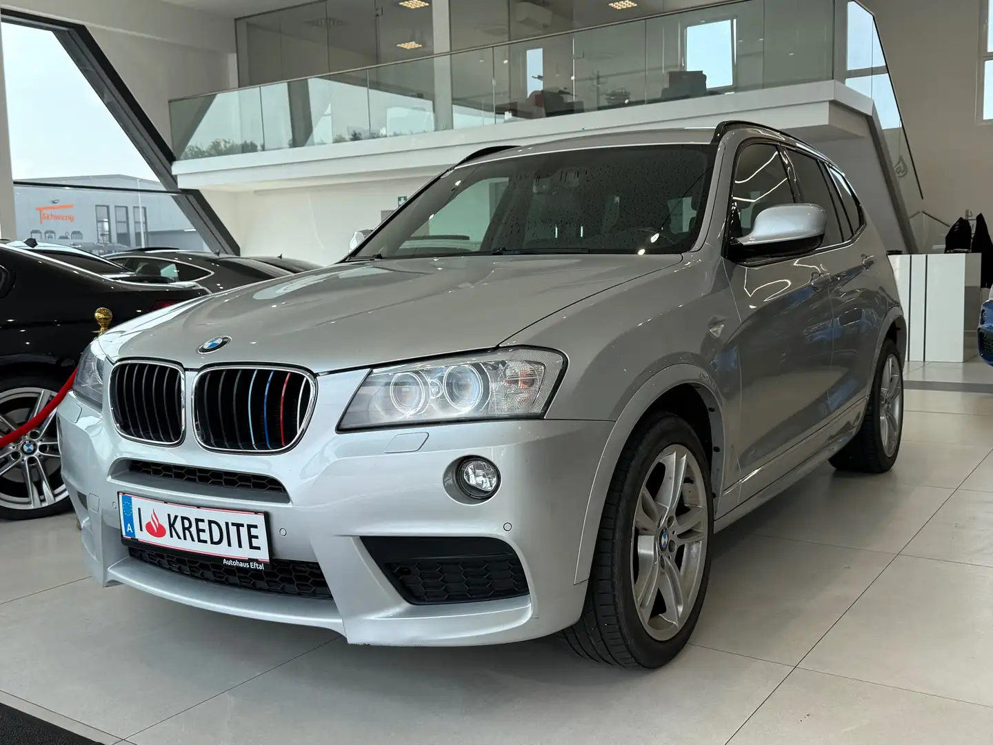 BMW X3 xDrive20d Aut.*M-SPORT*NAVI*KLIMA*XENON*KREDIT*AHK Grau - 2