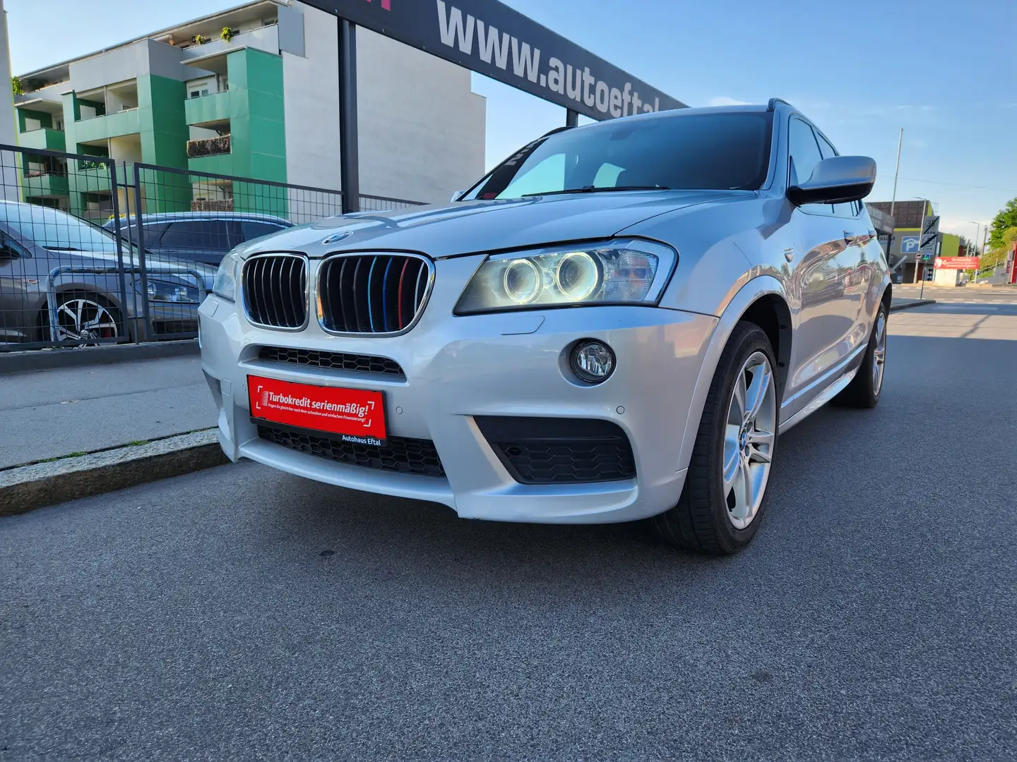BMW X3 xDrive20d Aut.*M-SPORT*NAVI*KLIMA*XENON*KREDIT*AHK Gris - 1