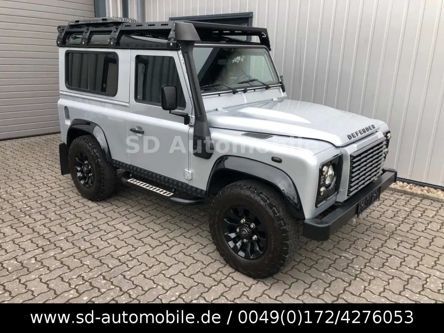 Land Rover Defender 90 E Station Wagon Argent - 1