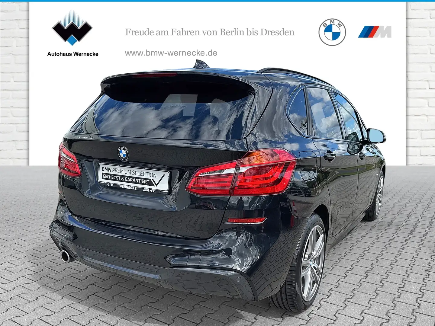BMW 218 i Active Tourer M Sportpaket HiFi DAB LED Zwart - 2