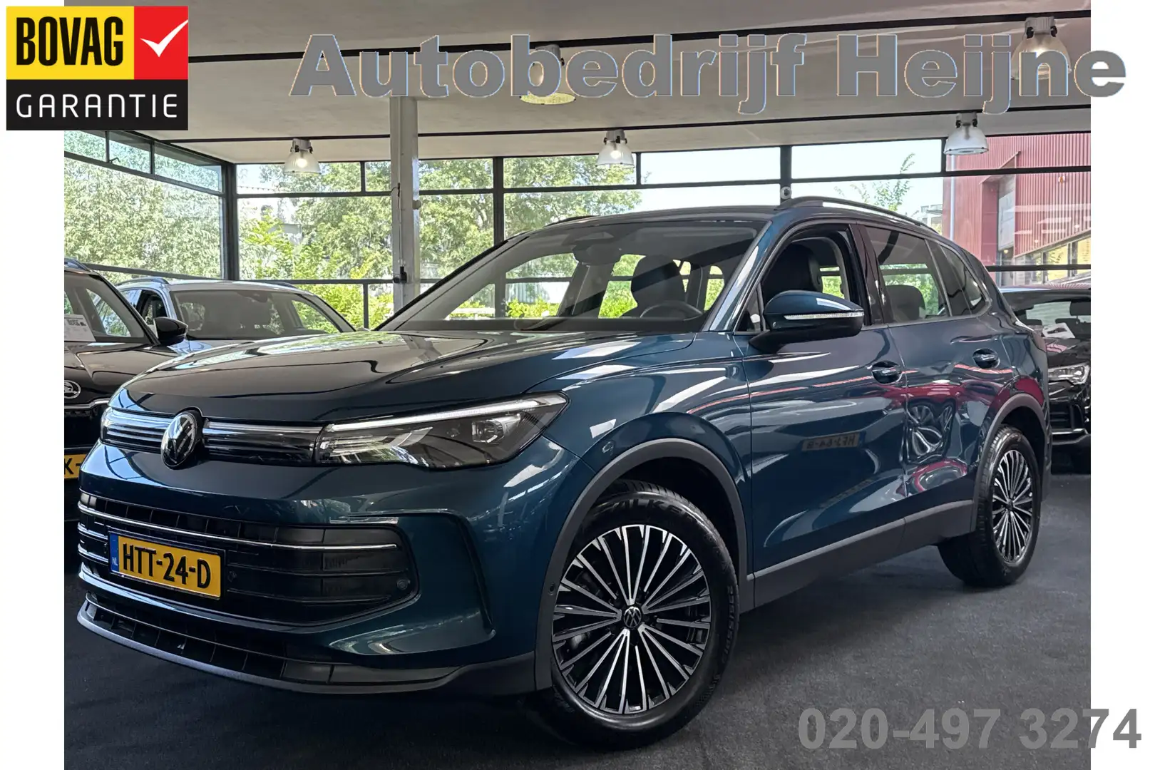 Volkswagen Tiguan 1.5 eTSI DSG LIFE EDITION NAVI/CARPLAY/TREKHAAK Blauw - 1