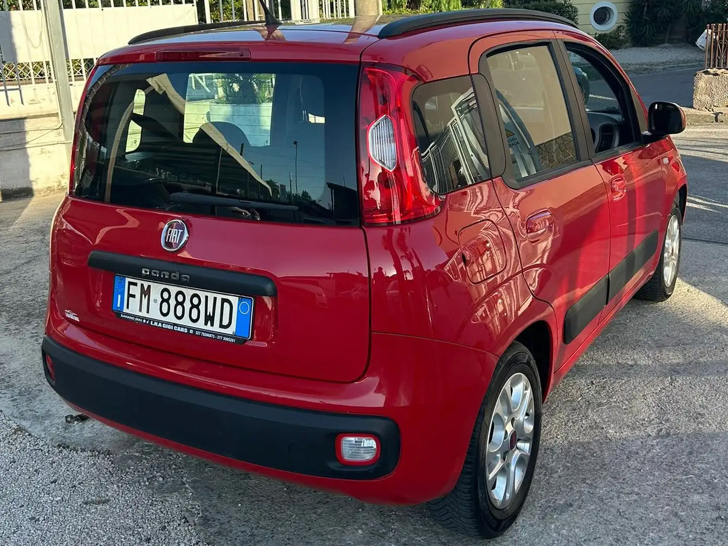 Fiat Panda Panda 1.2 Lounge easypower Gpl 69cv Rouge - 2