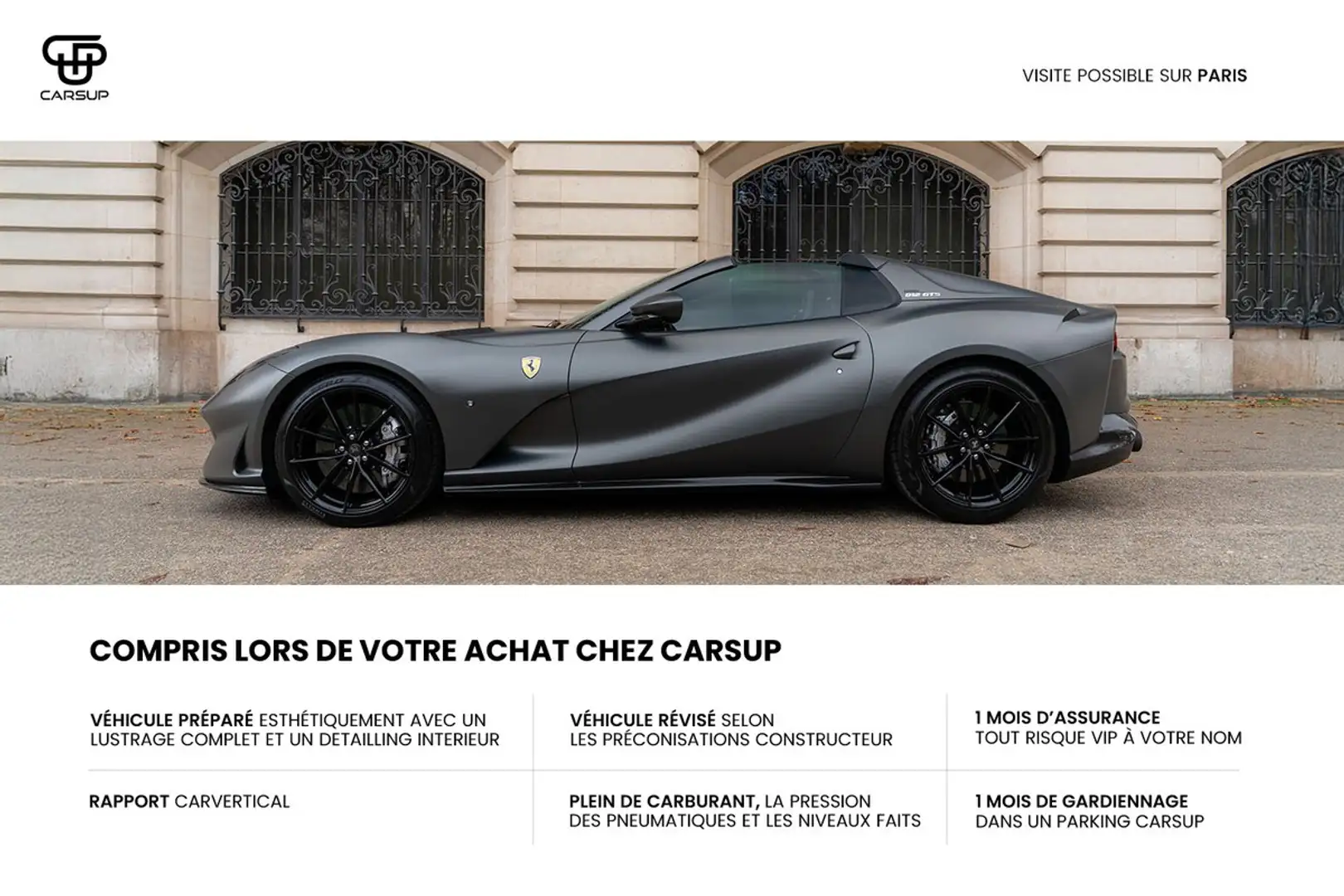 Ferrari 812 GTS - ATELIER - Grigio Silverstone Mat Grau - 2