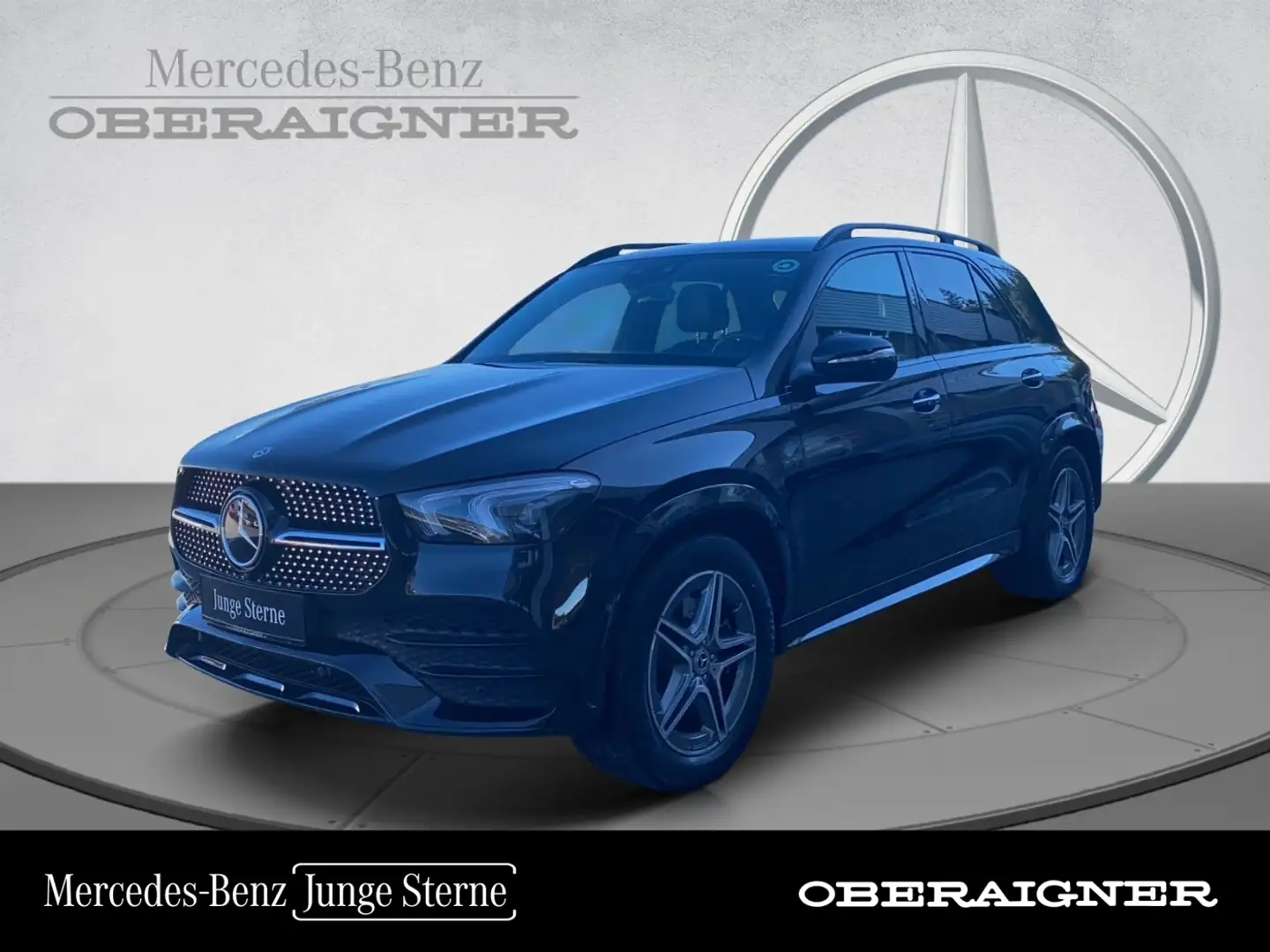 Mercedes-Benz GLE 350 de 4MATIC AMG Pano Night FAP Distr MBUX Noir - 1