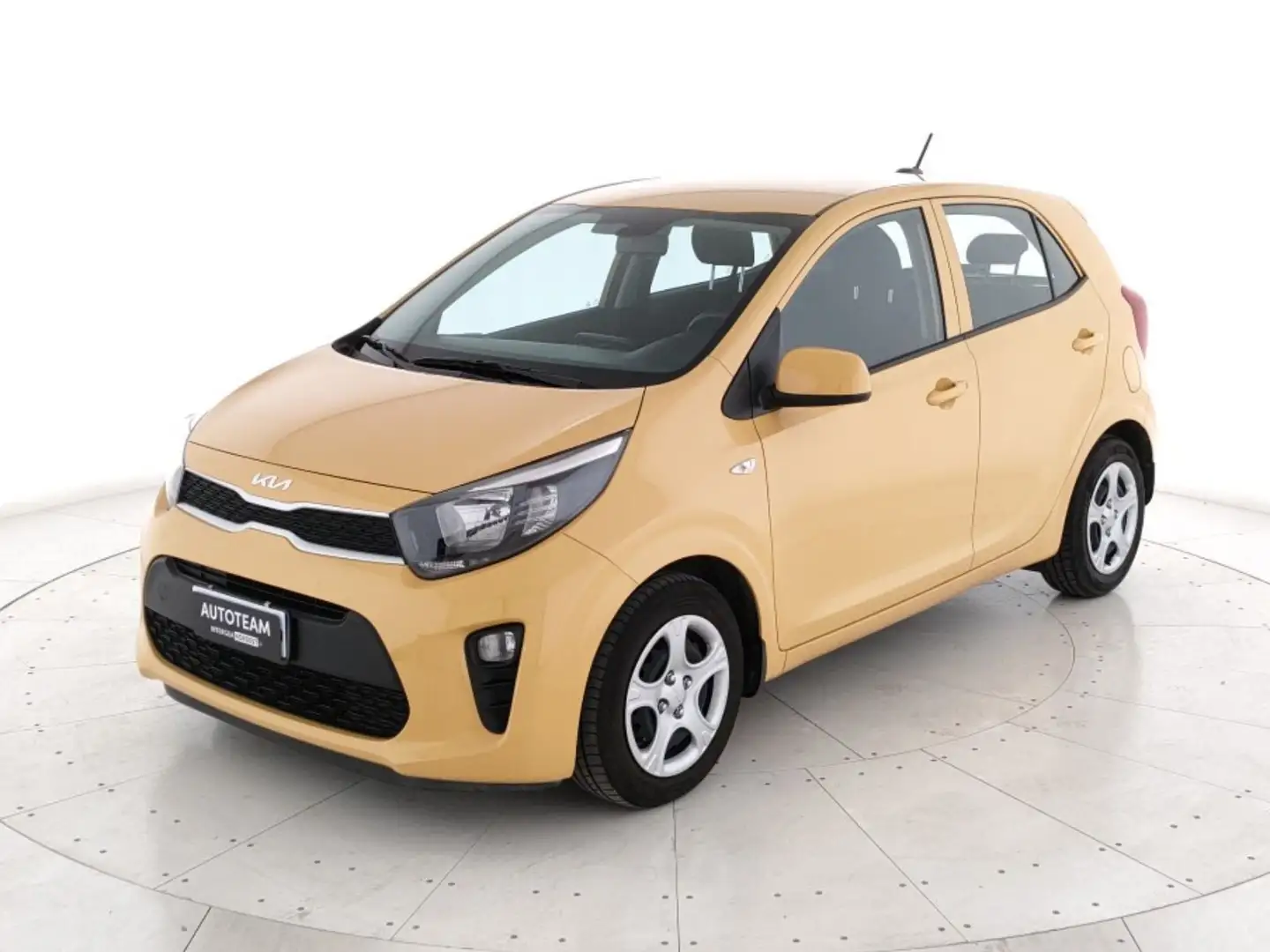 Kia Picanto 1.0 dpi Urban Techno&Comfort Pack Jaune - 1