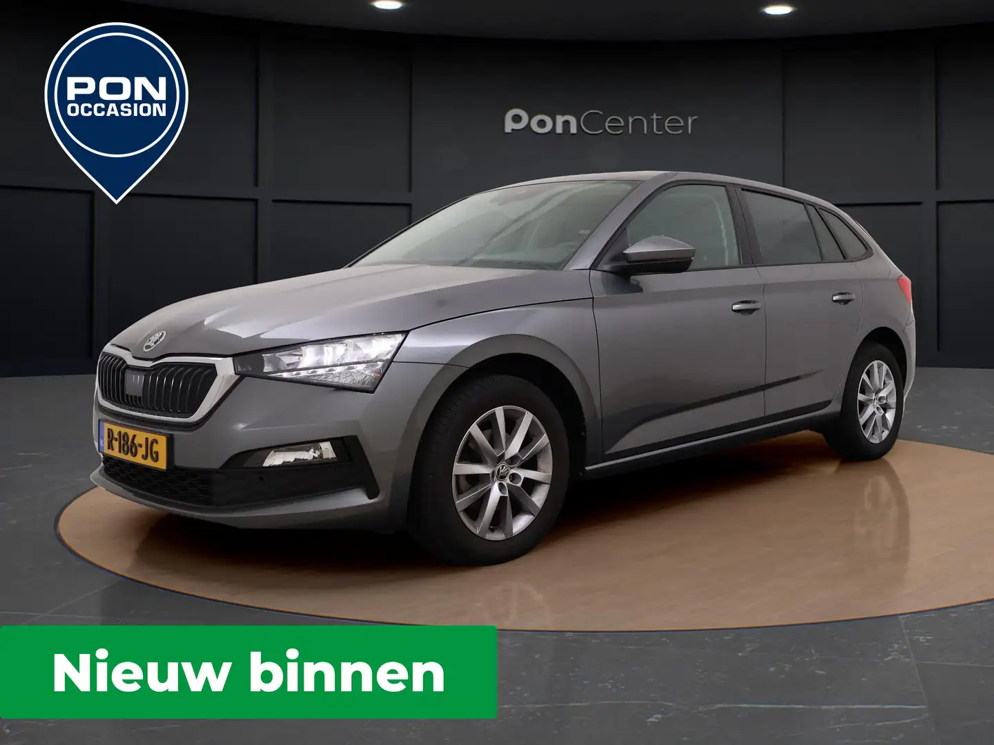 Skoda Scala 1.0 TSI 110 PK Ambition | NIEUW BINNEN | Apple Car Grijs - 1