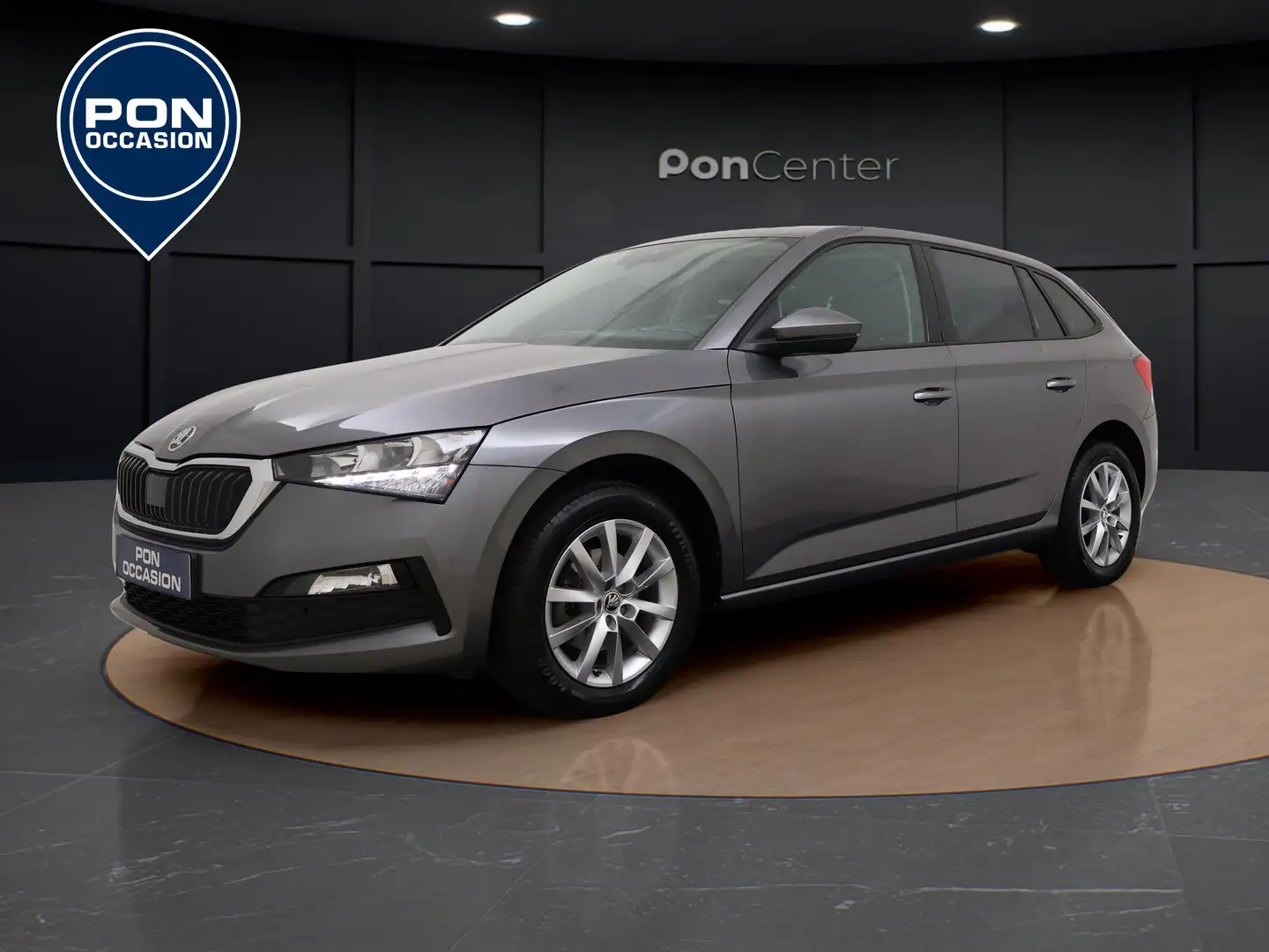 Skoda Scala 1.0 TSI 110 PK Ambition | Apple CarPlay | Parkeerh Grijs - 1