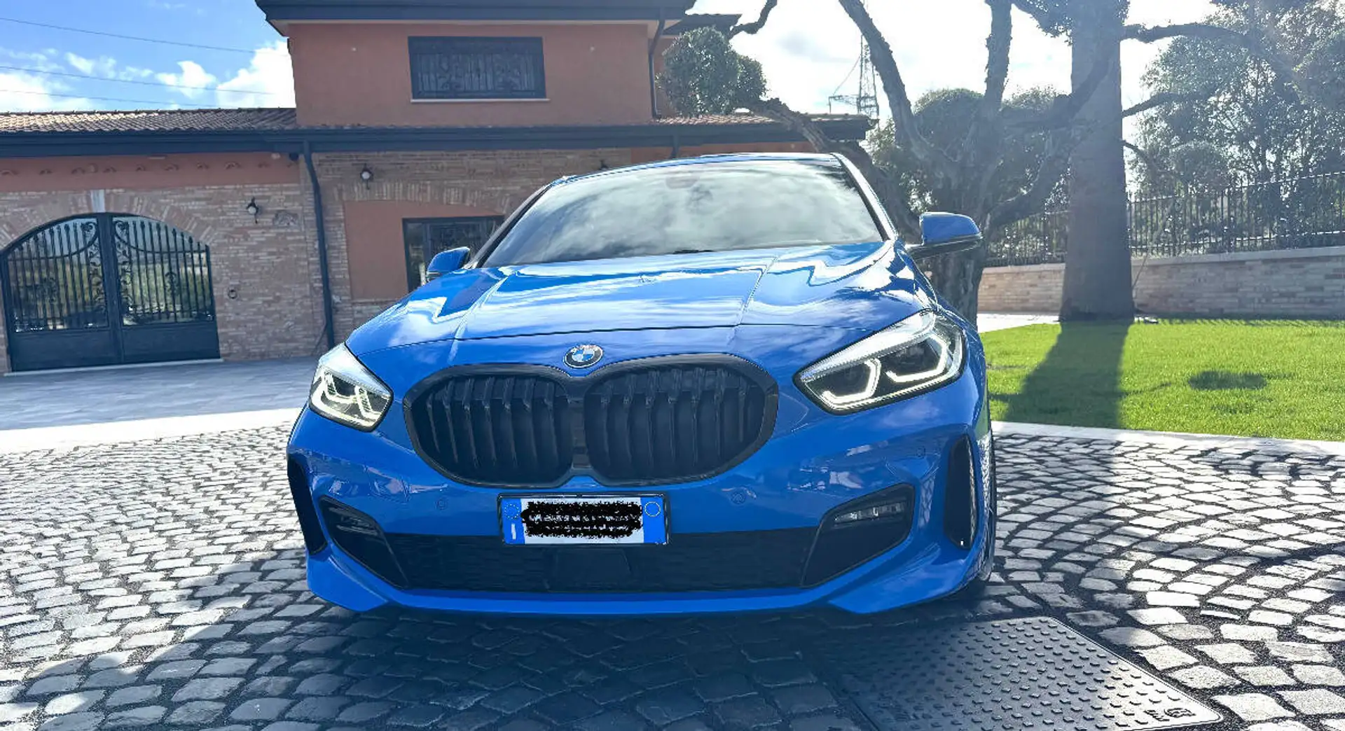 BMW 120 120d XDRIVE Msport auto UNIPRO Blu/Azzurro - 2