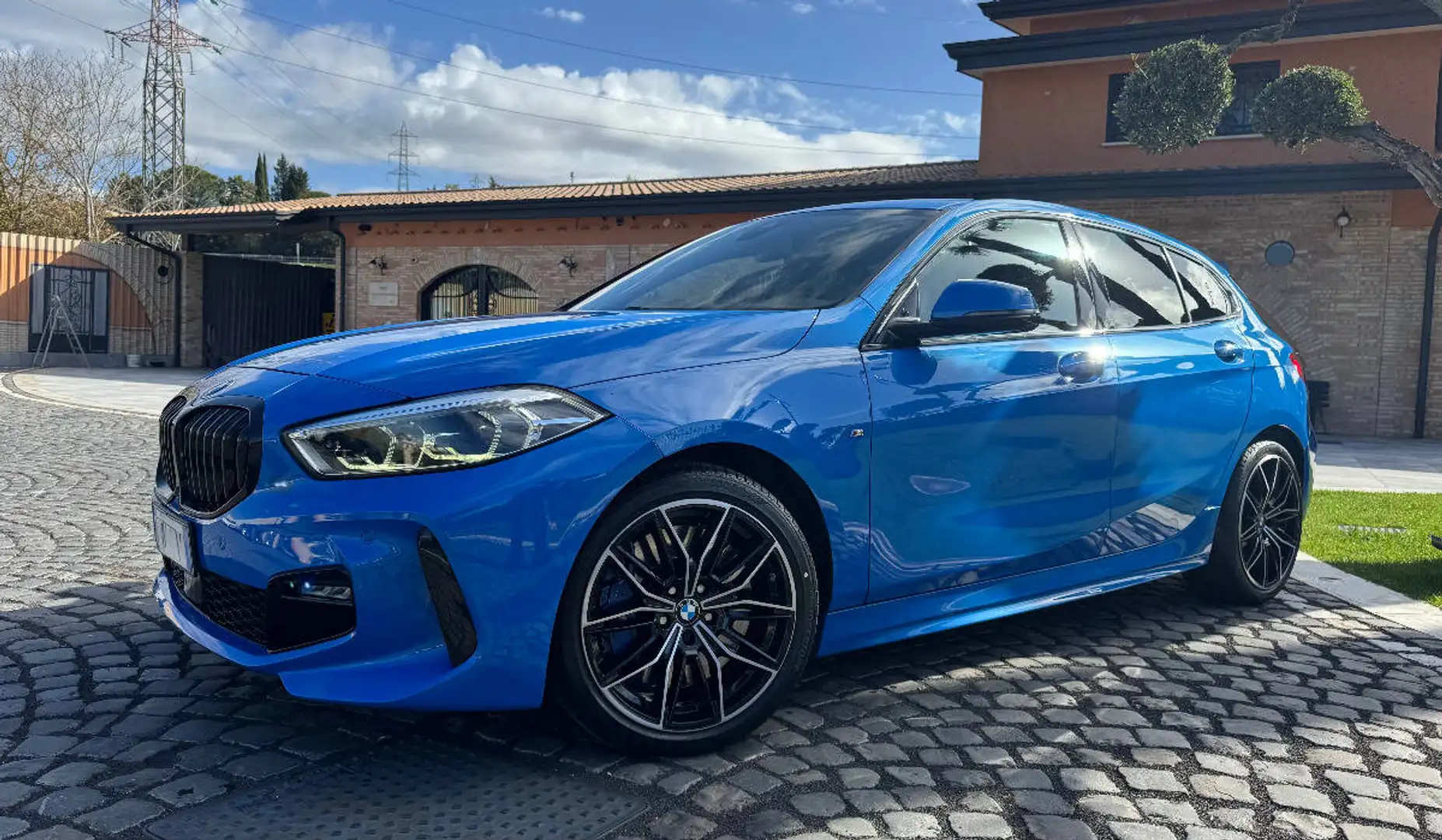 BMW 120 120d XDRIVE Msport auto UNIPRO Blu/Azzurro - 1