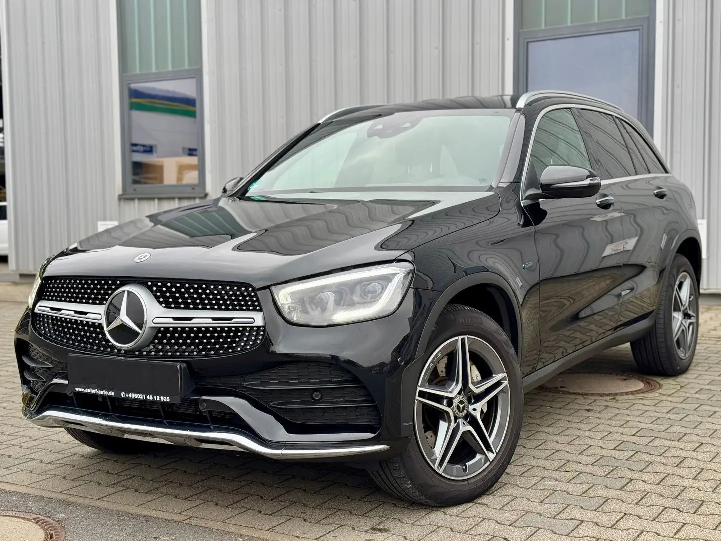 Mercedes-Benz GLC 300 DE 4M AMG Line Distronic HUD Memory Kam Schwarz - 2