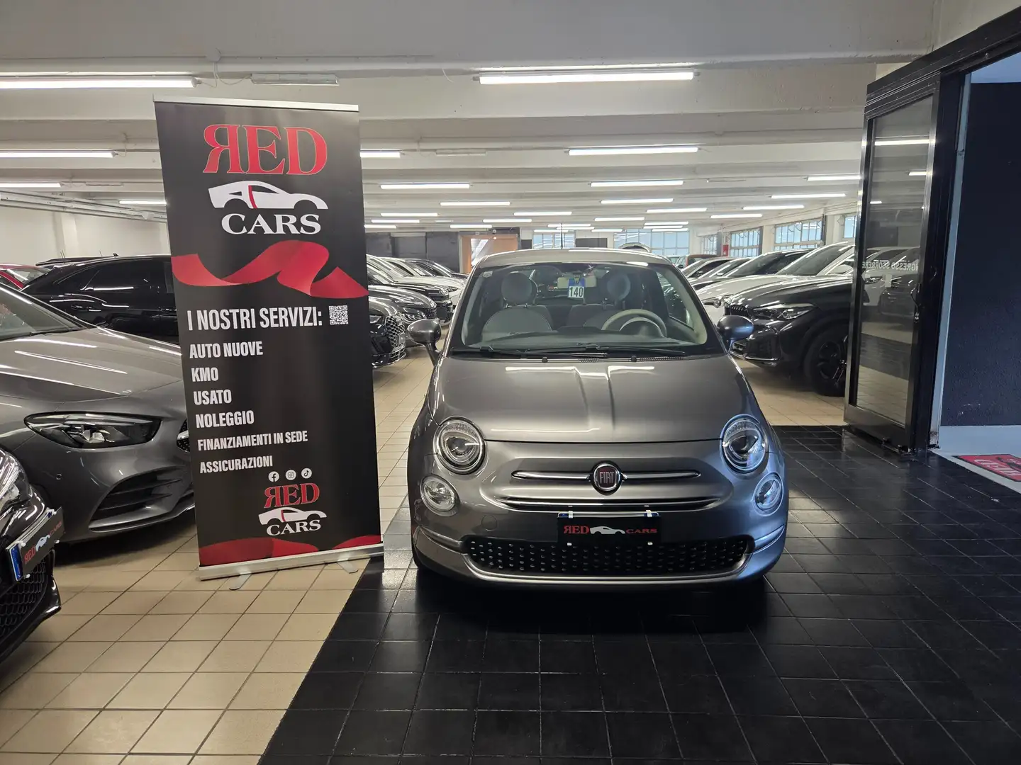 Fiat 500 1.2 Lounge easypower Gpl 69cv Grigio - 1