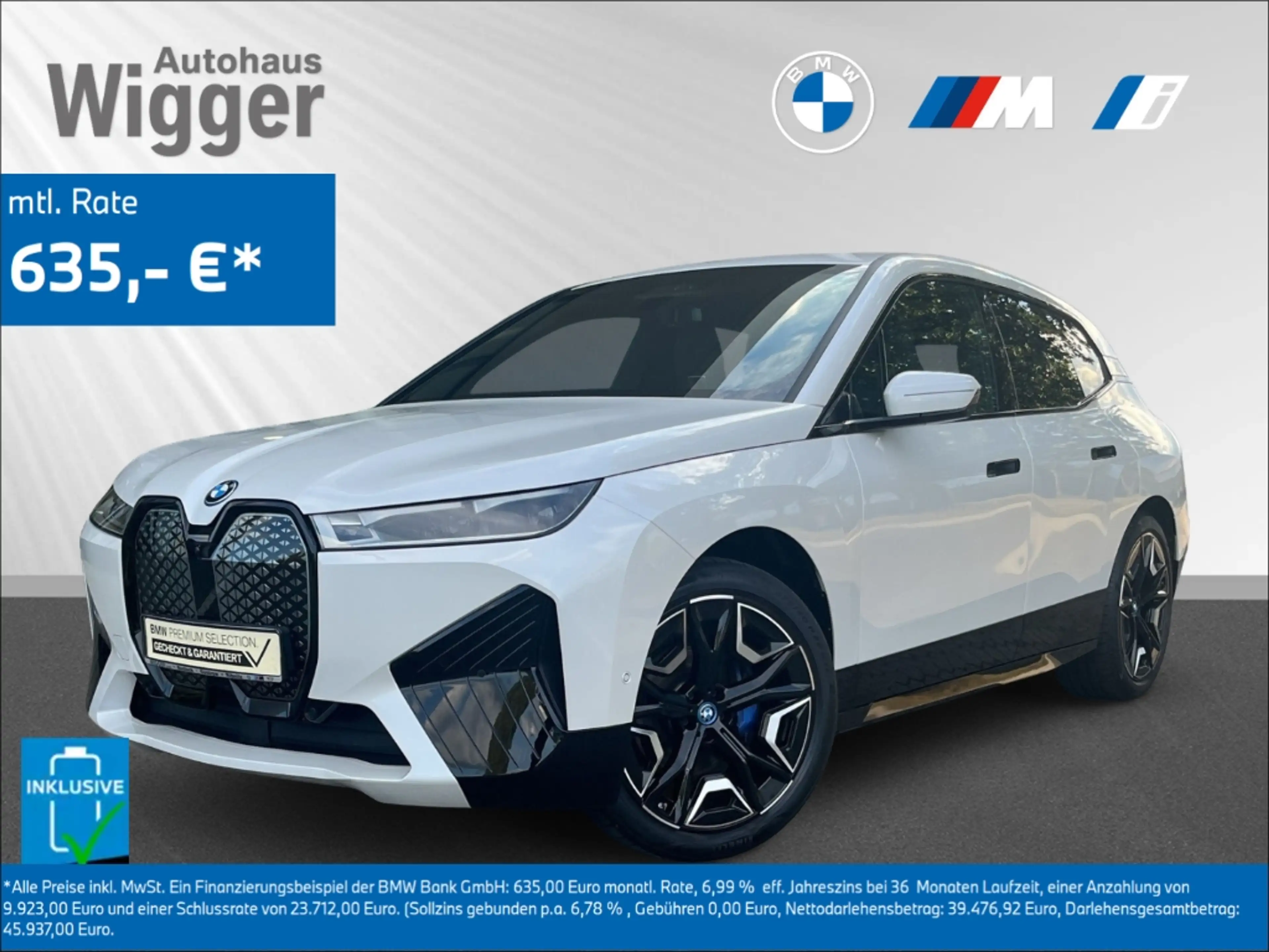 BMW iX Sport xDrive40/HUD/AHK/HarmanKardon/ACC/Leder