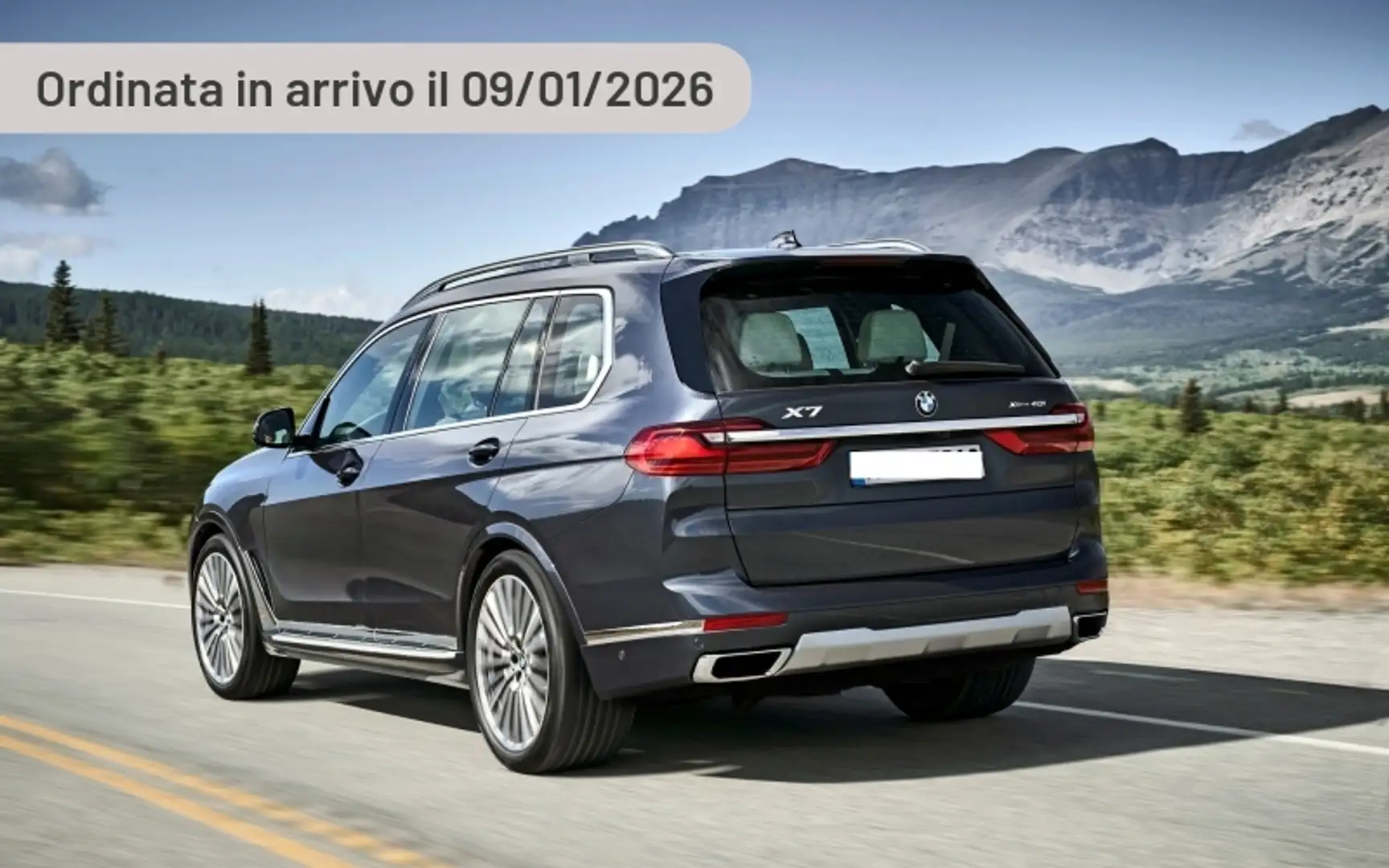 BMW X7 M M60i xDrive 48V Msport Pro Argento - 2