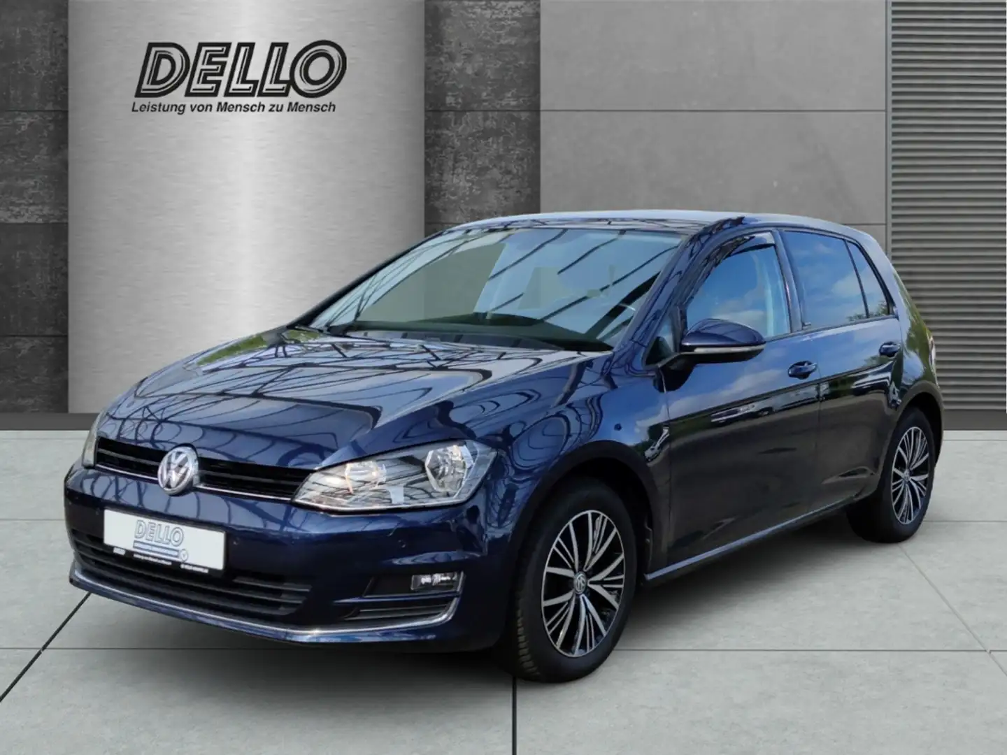 Volkswagen Golf VII Allstar BMT 1.6 TDI, DSG Klima Navi PDC Kék - 1