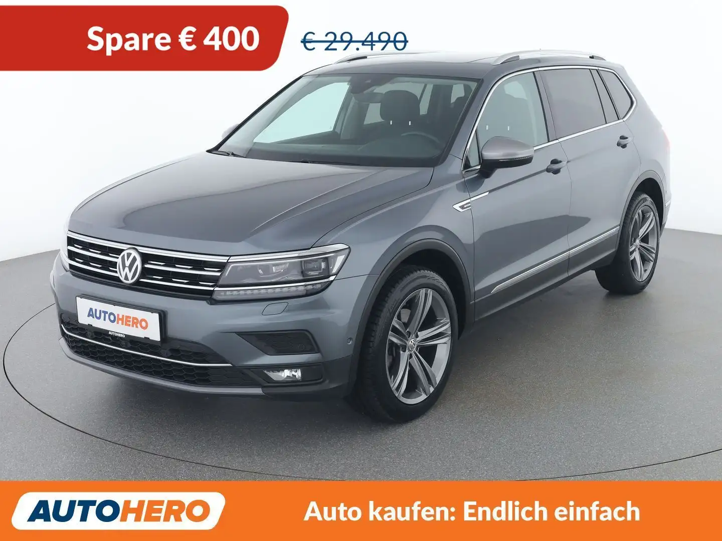 Volkswagen Tiguan Allspace 2.0 TDI Highline 4Motion Grau - 1