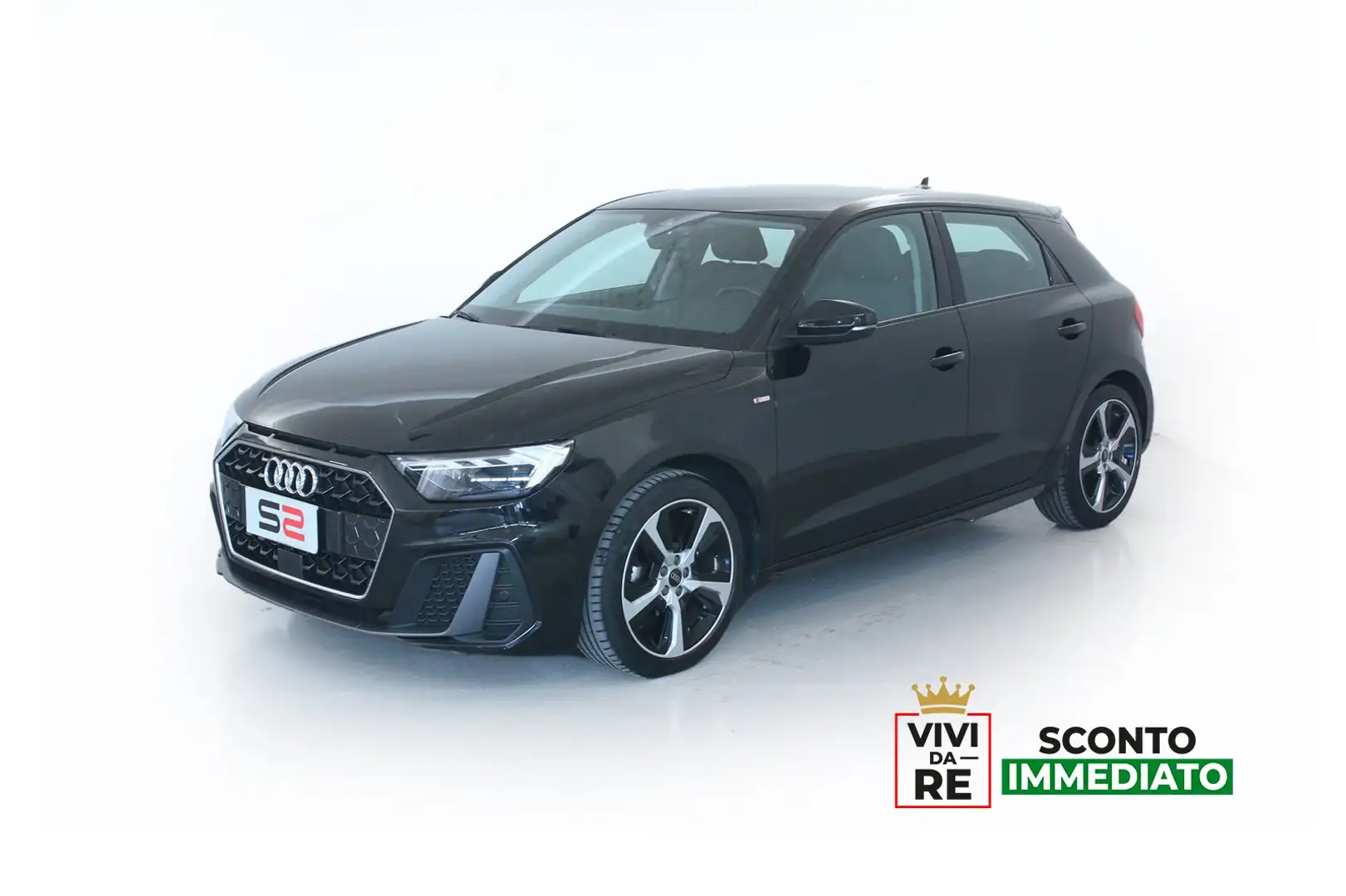 Audi A1 SPB 25 TFSI S line NEOPATENTATI *SCONTO IMMEDIATO* Noir - 1