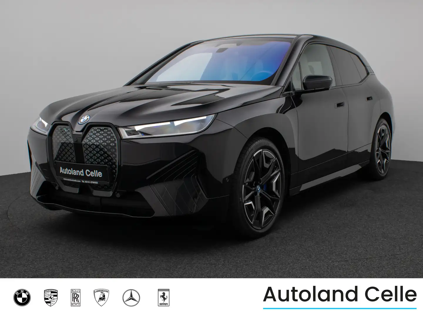 BMW iX xD40 Laser 360°DAB H K SoftCl ACC AHK Sport Schwarz - 1