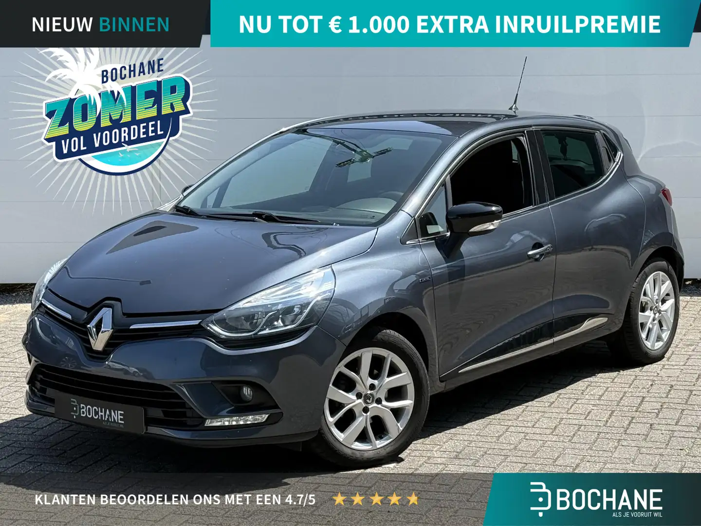 Renault Clio 0.9 TCe Limited | Parkeerhulp | Navigatie | Dealer Grigio - 1