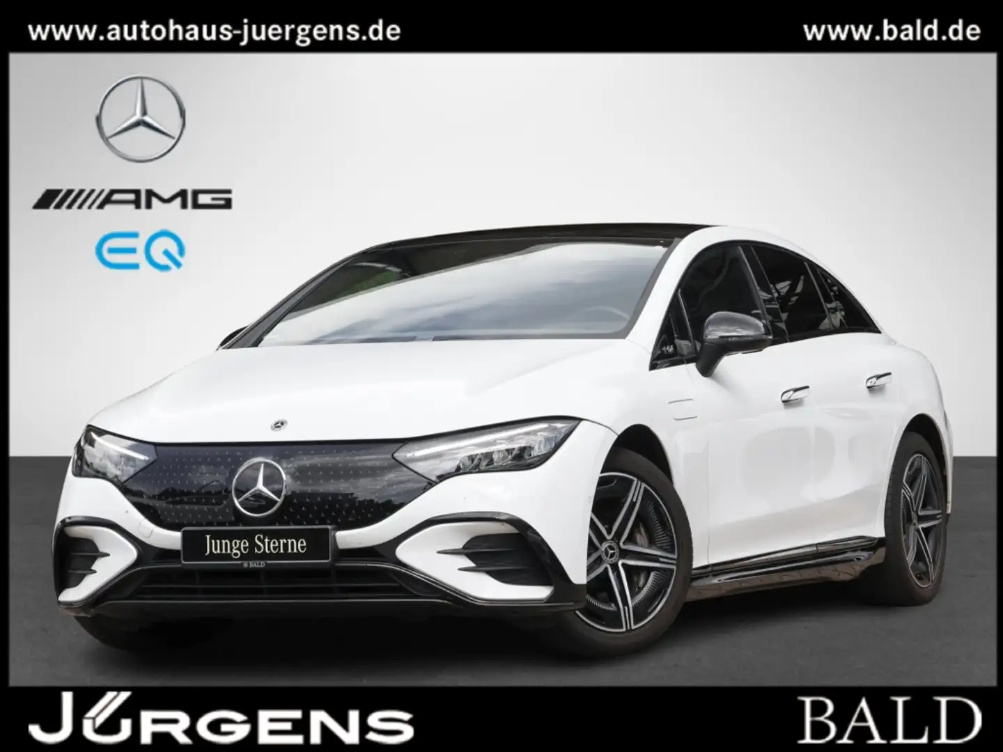 Mercedes-Benz EQE 300 AMG-Sport+Pano+Night+Ambiente+Cam+LED Weiß - 1