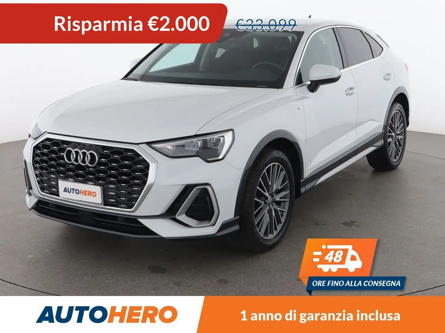 Audi Q3 35 TFSI S line edition S tronic Bianco - 1