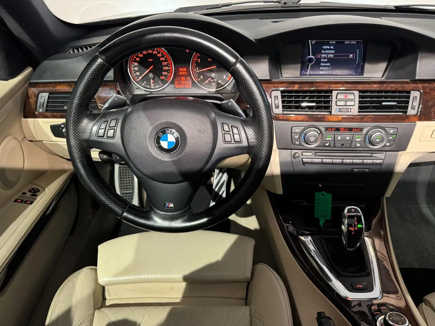 BMW 335 3-serie Coupé 335i Business Line M-Sport AUT /BBS1 Fekete - 2