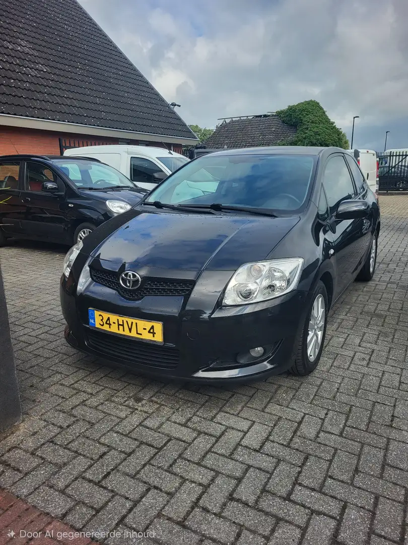 Toyota Auris 1.6-16V Luna Bns Zwart - 1