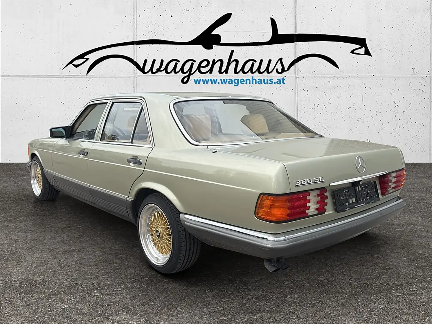 Mercedes-Benz Sonstige 380 SE, Schiebedach, Technisch Neu aufgebaut Gold - 2