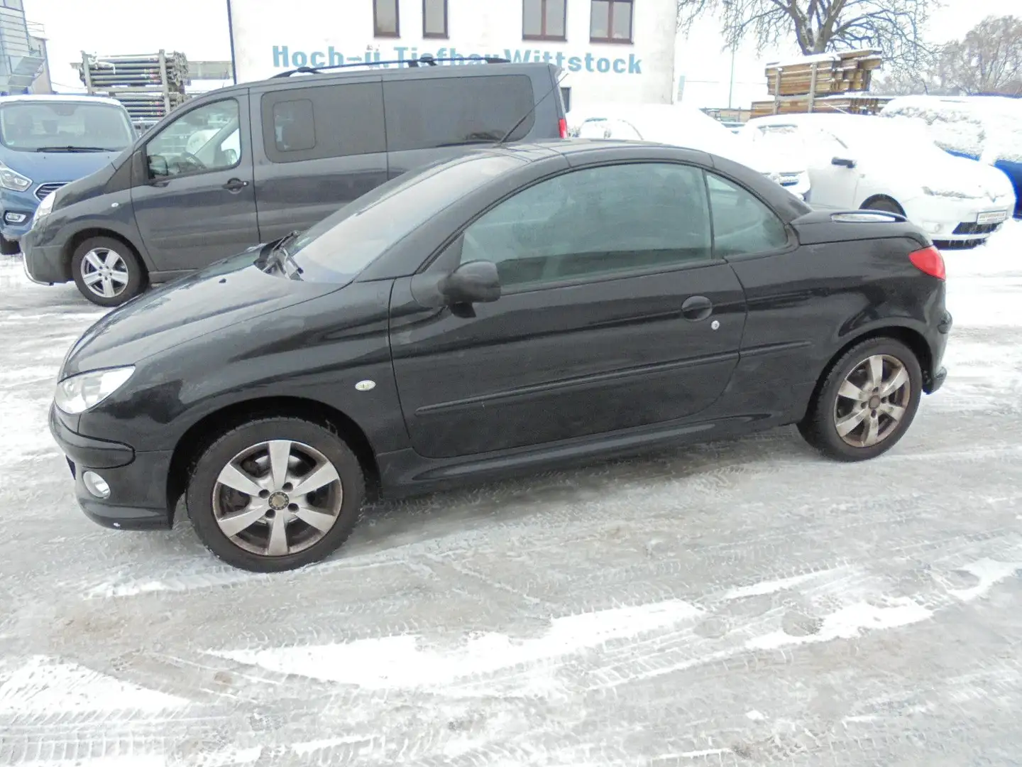 Peugeot 206 CC Sport 110 Nacht Schwarz Schwarz - 2