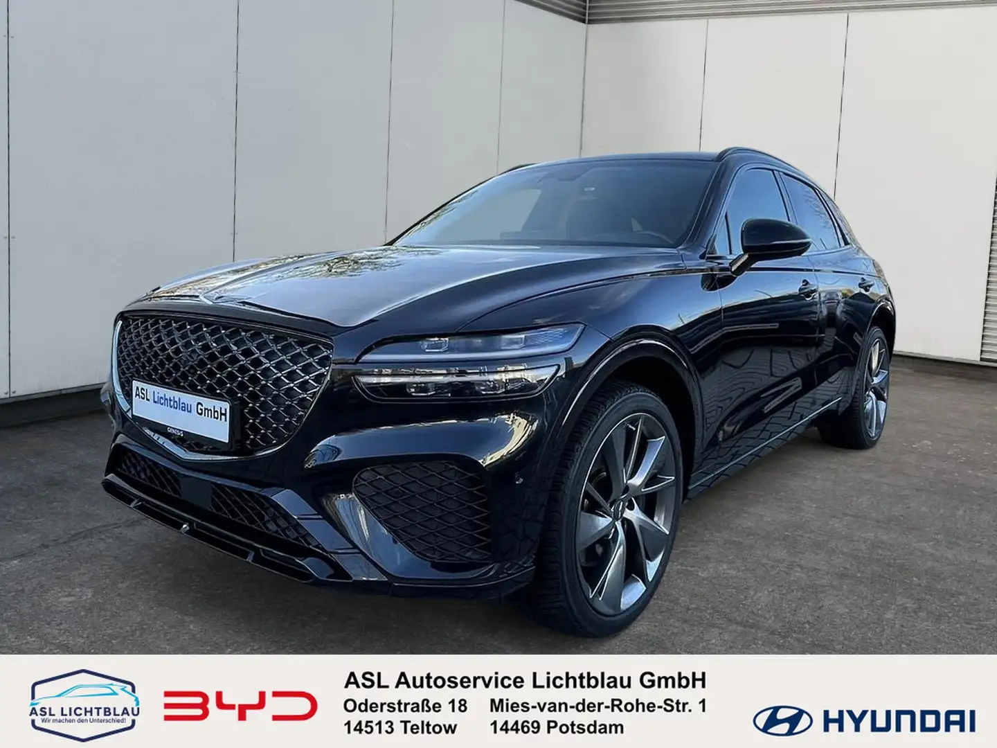 Genesis GV70 2.2 CRDi Sport AWD Technik-Paket & Lexicon Soun... Schwarz - 1