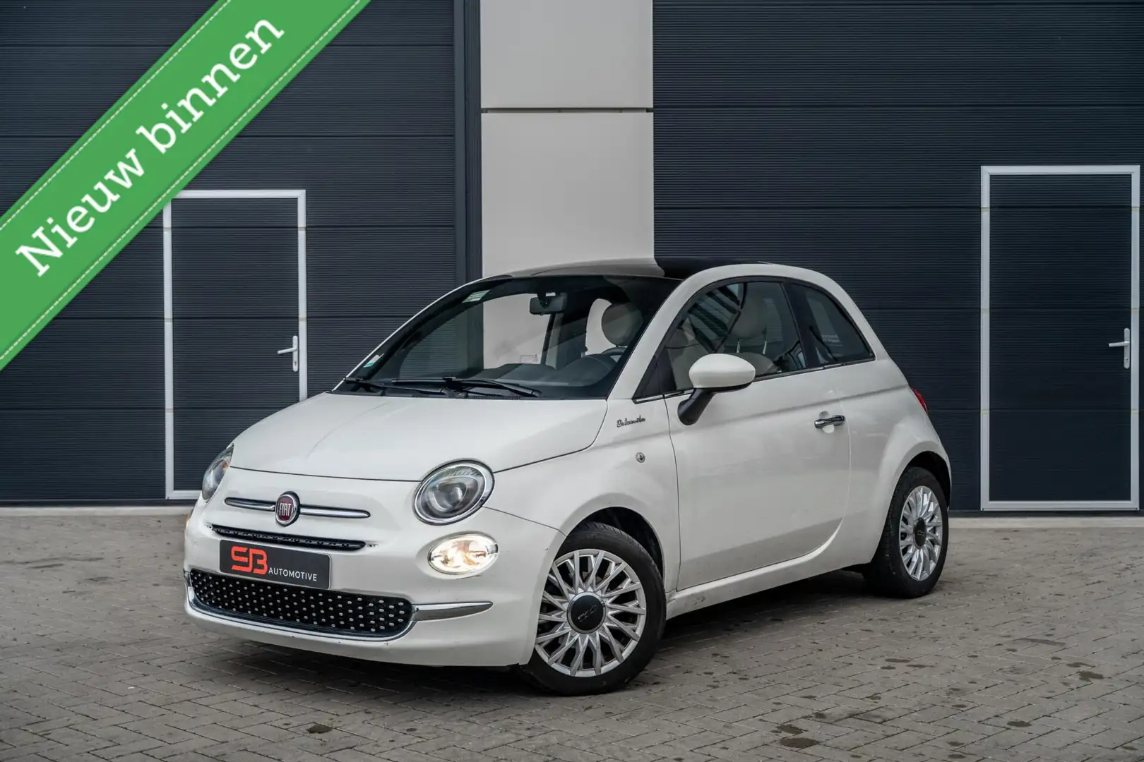 Fiat 500 1.0 Hybrid Launch Edition Leder|Navi|Airco|Pano! Wit - 1