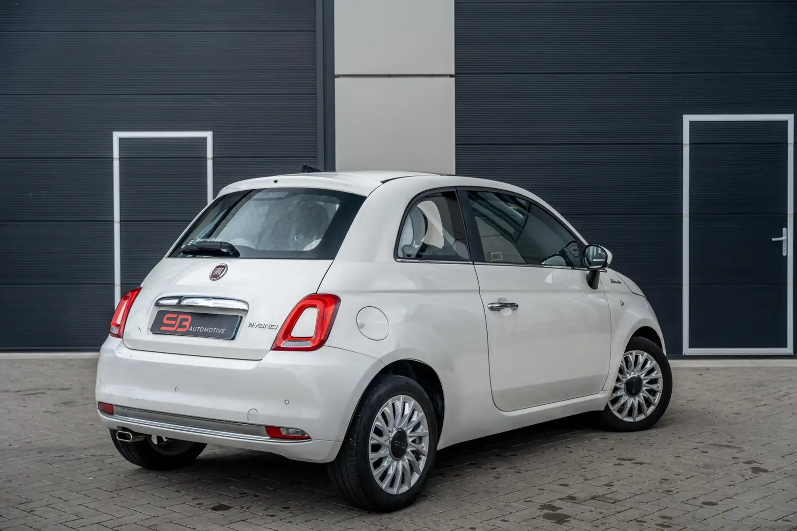 Fiat 500 1.0 Hybrid Launch Edition Leder|Navi|Airco|Pano! Wit - 2