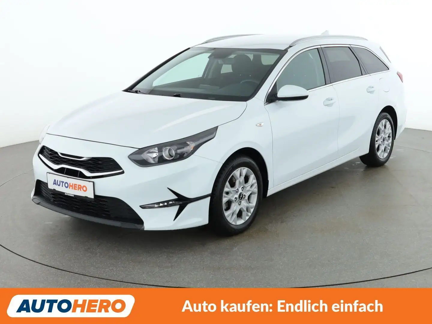 Kia Ceed / cee'd 1.0 TGDI Silber Weiß - 1