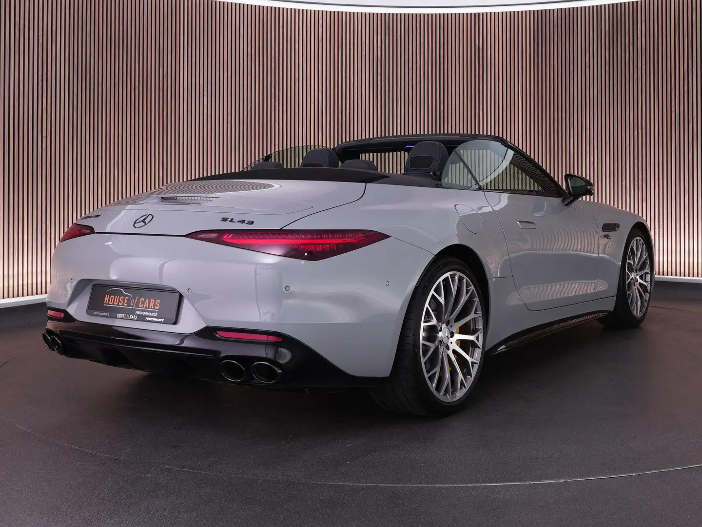 Mercedes-Benz SL Roadster AMG 43AMG 380pk |Airscarf|Burmester|digital LED|memory Gris - 2