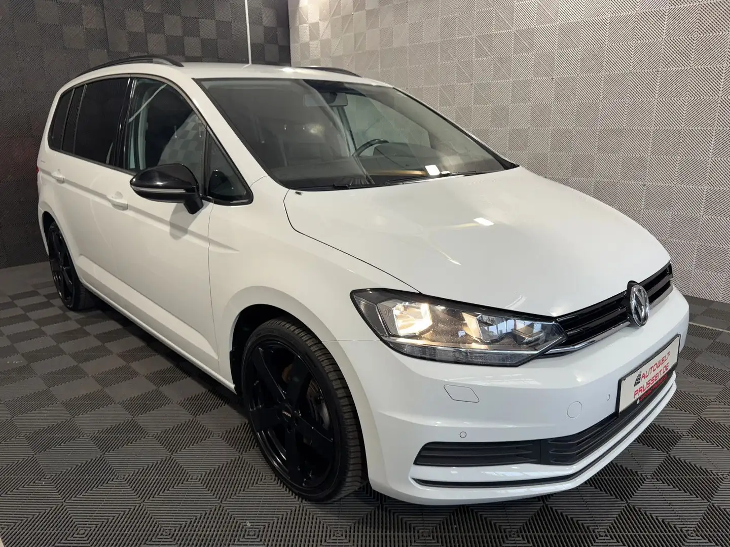 Volkswagen Touran *7.SZ*PDC-KLIMAAUT-TOUCH-NAVI-SHZ-LM 19" Blanco - 1