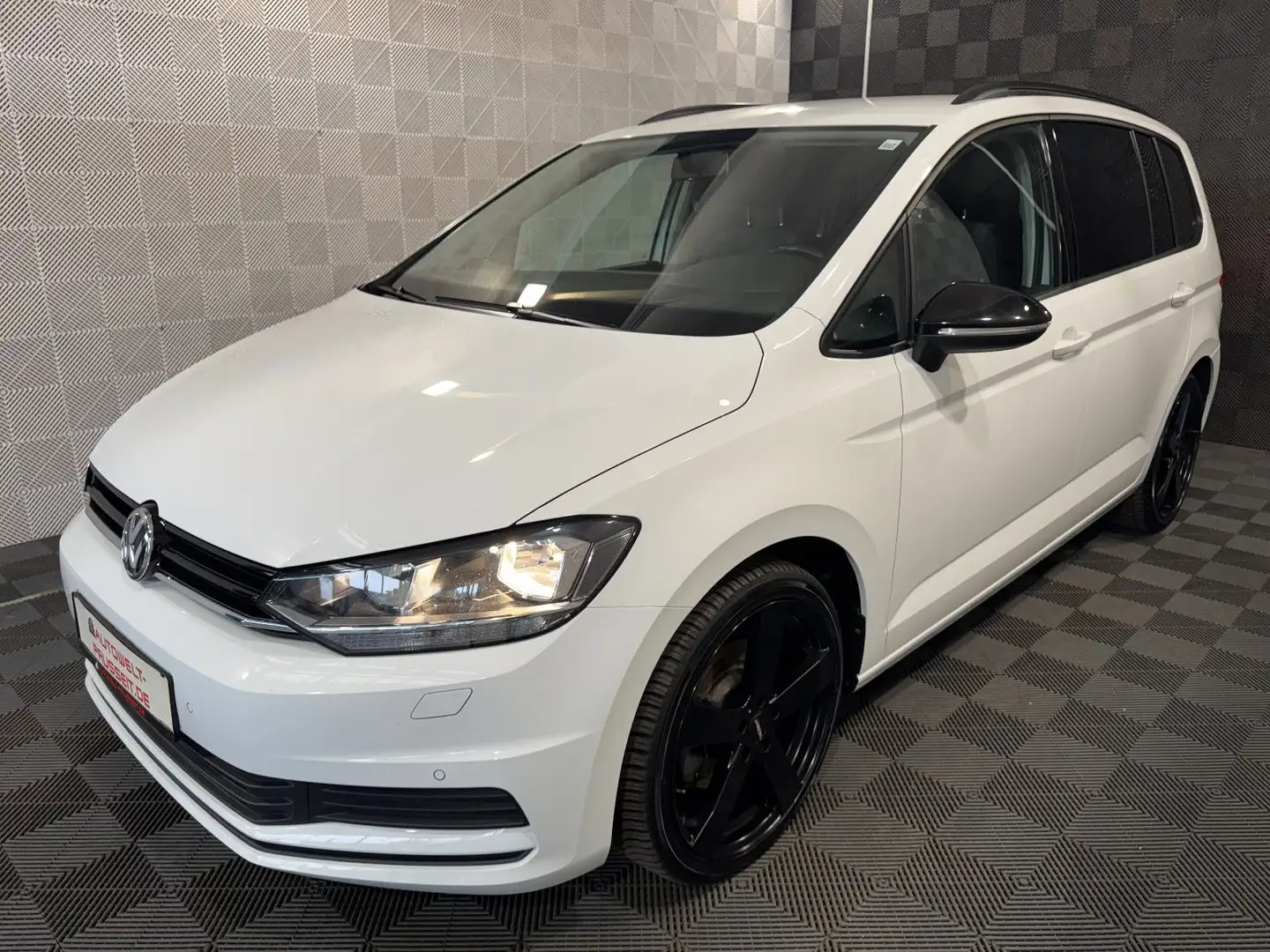 Volkswagen Touran *7.SZ*PDC-KLIMAAUT-TOUCH-NAVI-SHZ-LM 19" Blanco - 2