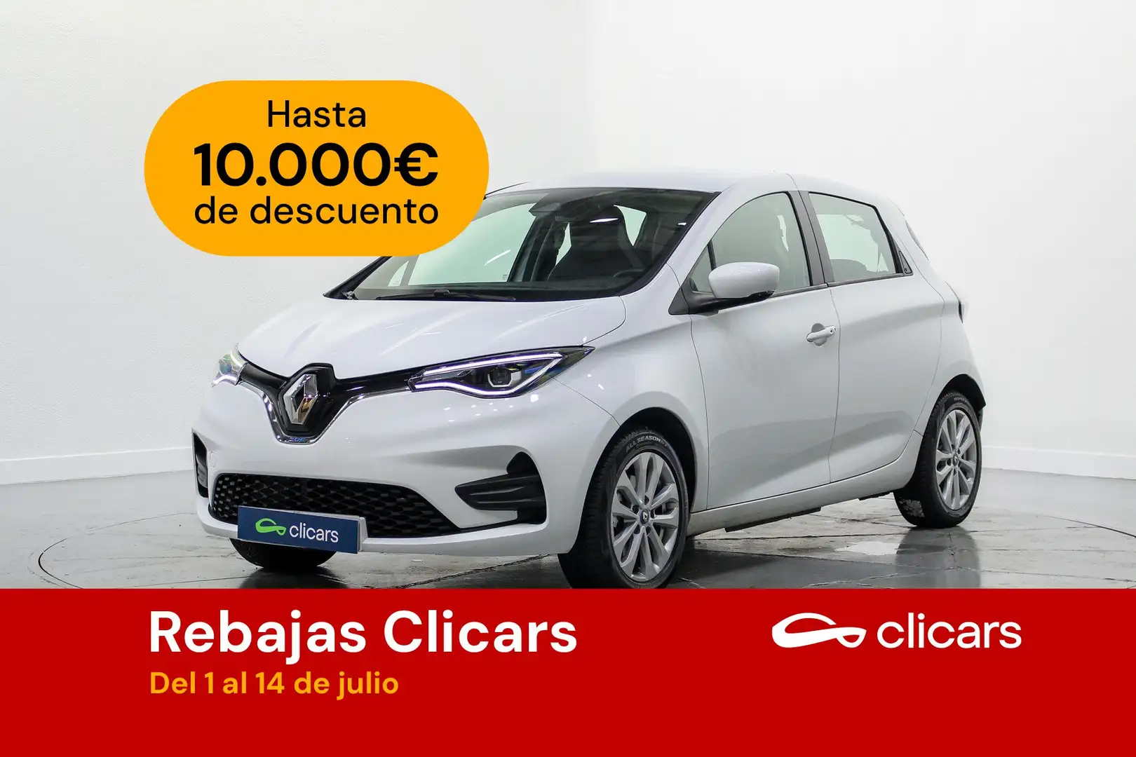 Renault ZOE Intens 50 R110 80kW Blanco - 1
