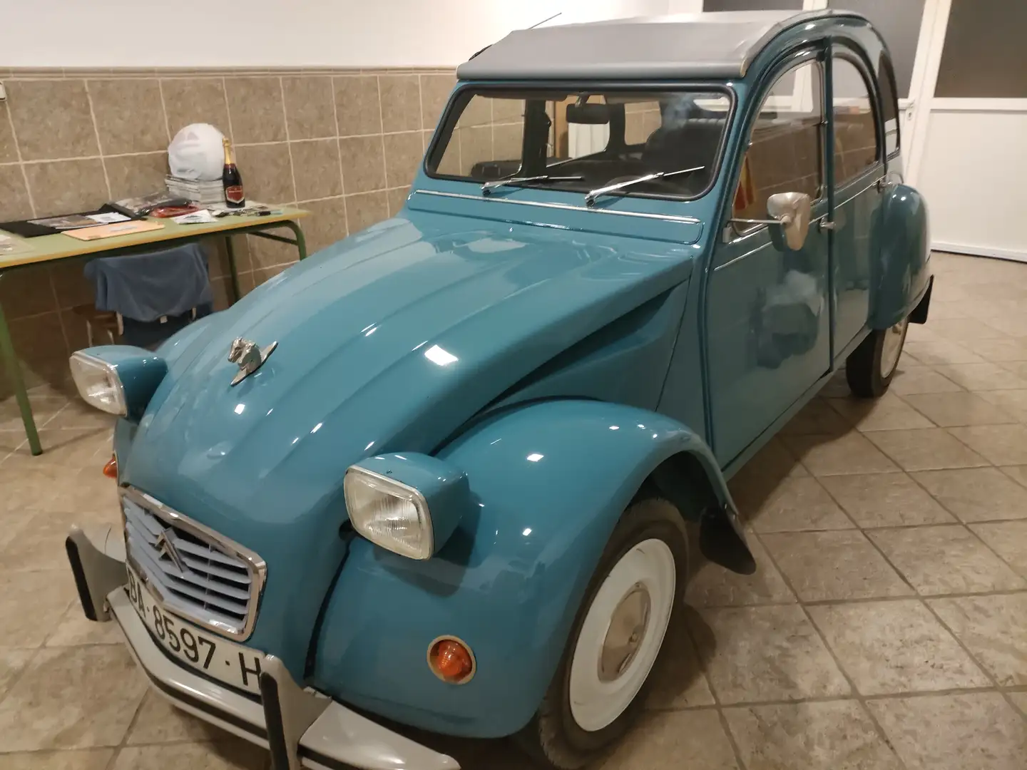 Citroen 2CV 2CV6 CT Azul - 2