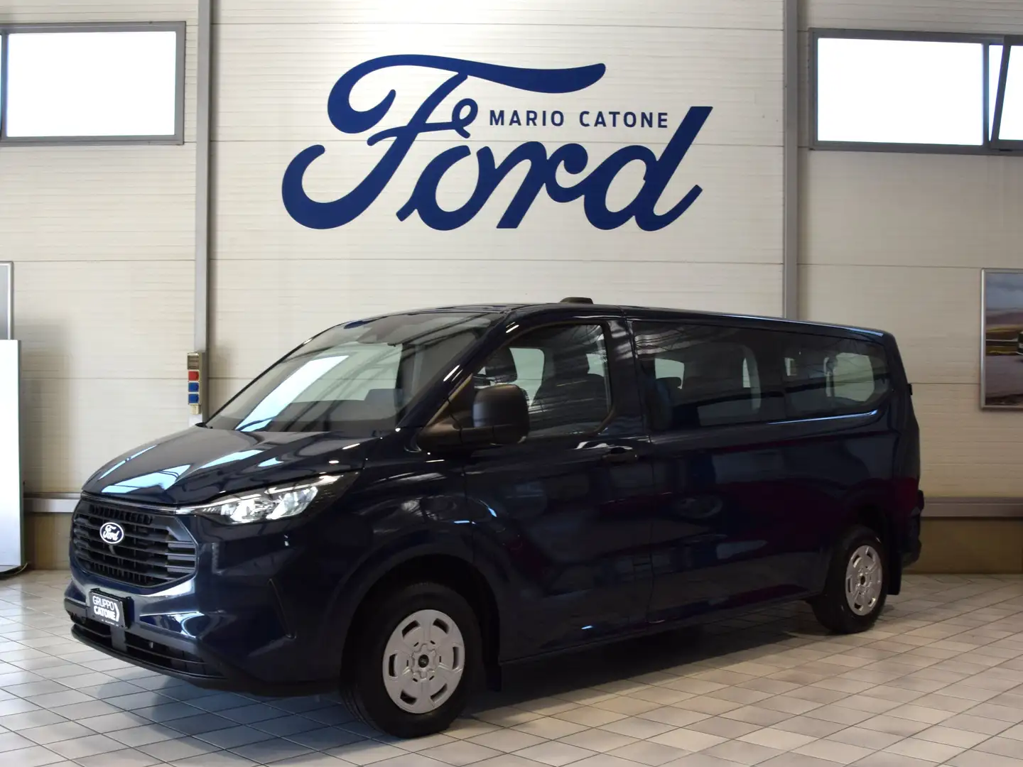 Ford Transit Custom Combi L2 Trend 2.0 EcoBlue 150 CV Manuale 9 posti Blu/Azzurro - 1