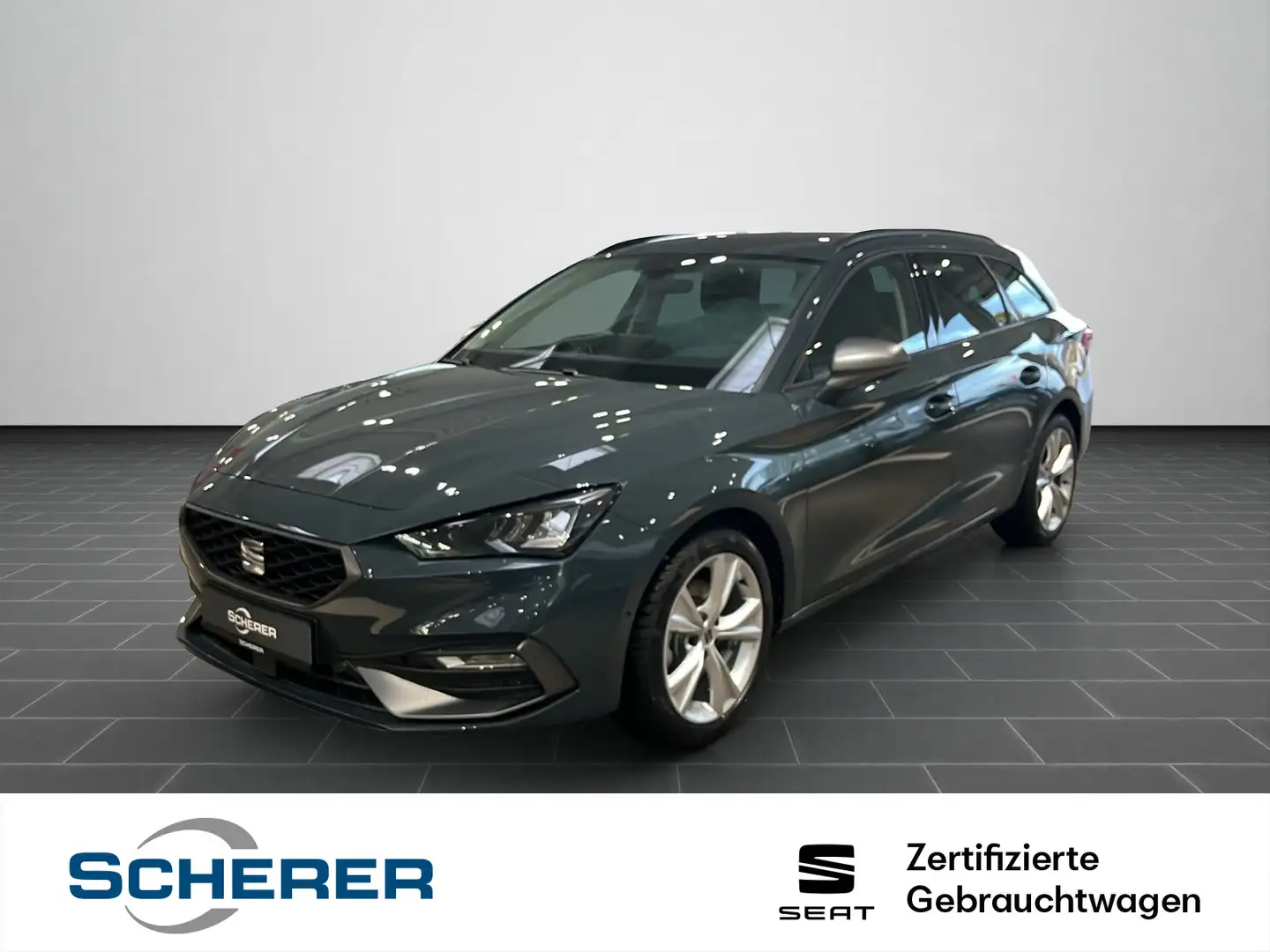 SEAT Leon Sportstourer 2.0 TDI FR DSG Standheizung Ca Blau - 1