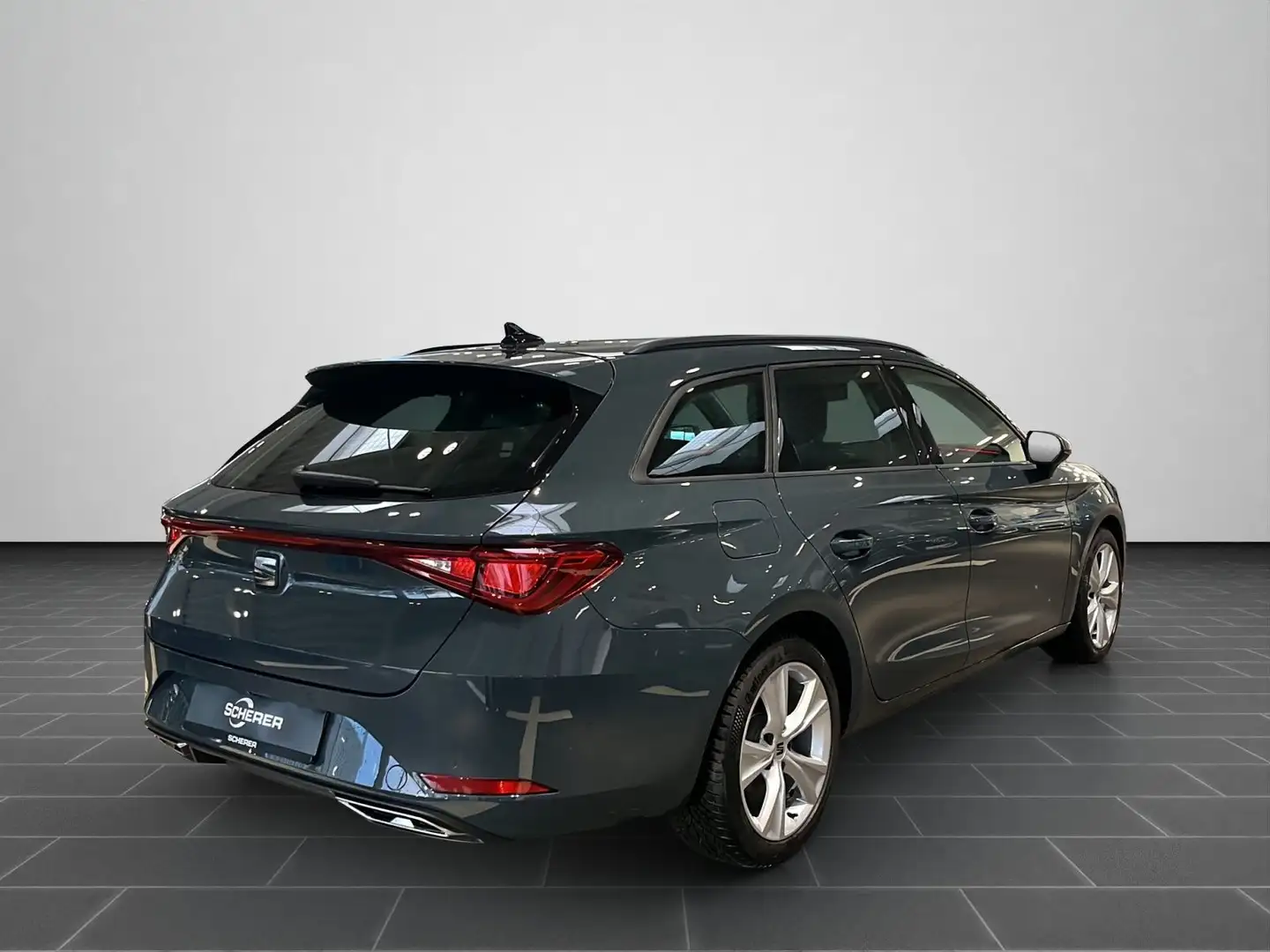 SEAT Leon Sportstourer 2.0 TDI FR DSG Standheizung Ca Blau - 2