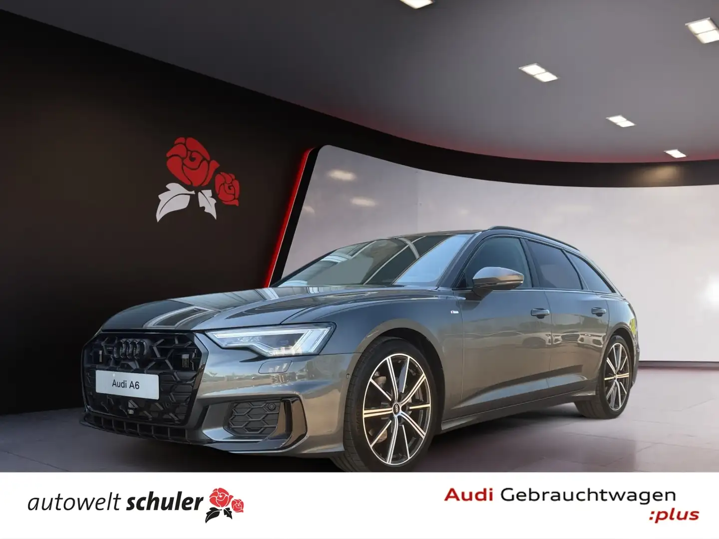 Audi A6 Avant 40 2.0 TDI quattro S-tronic S-line AHK B&O Grau - 1