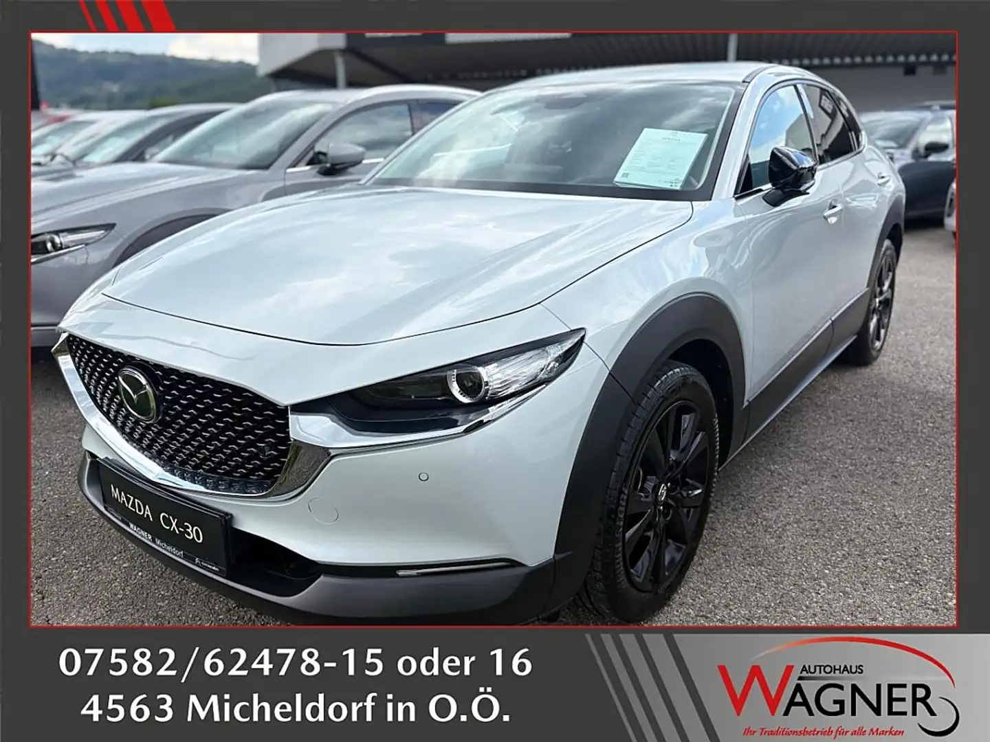 Mazda CX-30 e-Skyactive G122 Homura Weiß - 1