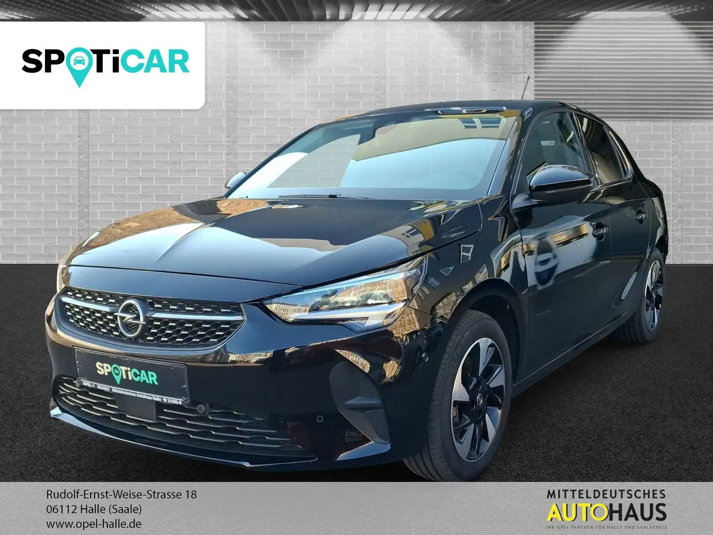 Opel Corsa F e Elegance PDC 360 °Kamera Negro - 2