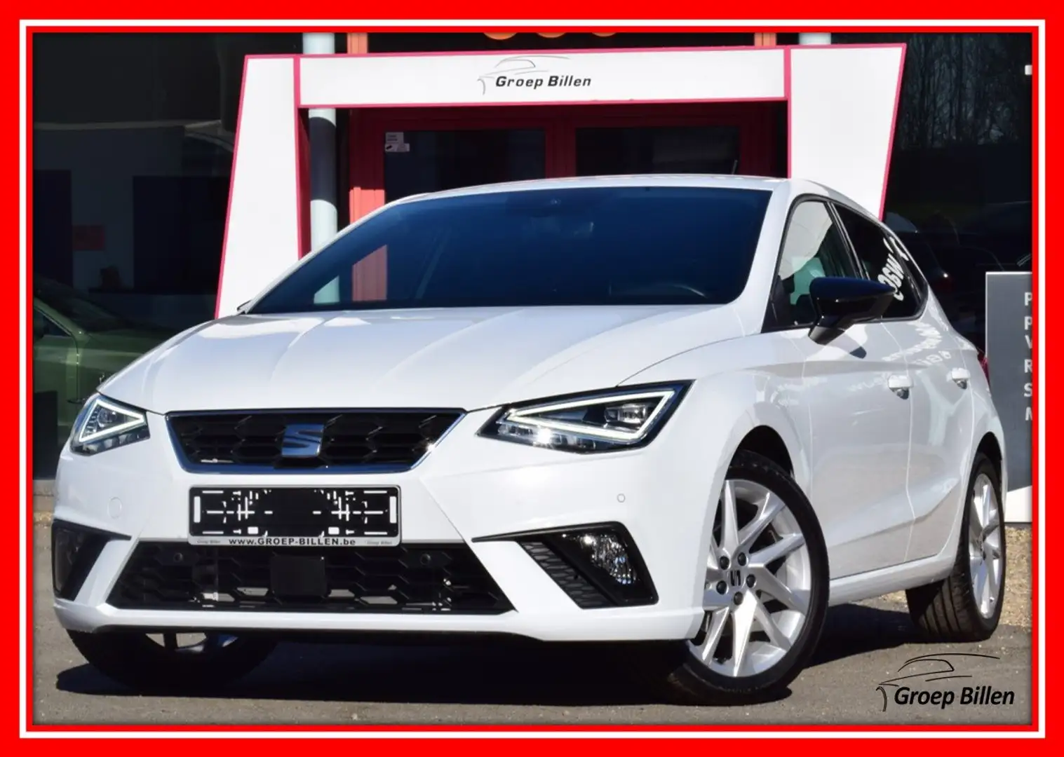 SEAT Ibiza 1.5TSI FR FULL LED - NAVI - CAMERA - ADAPTIEVE CC Blanc - 1