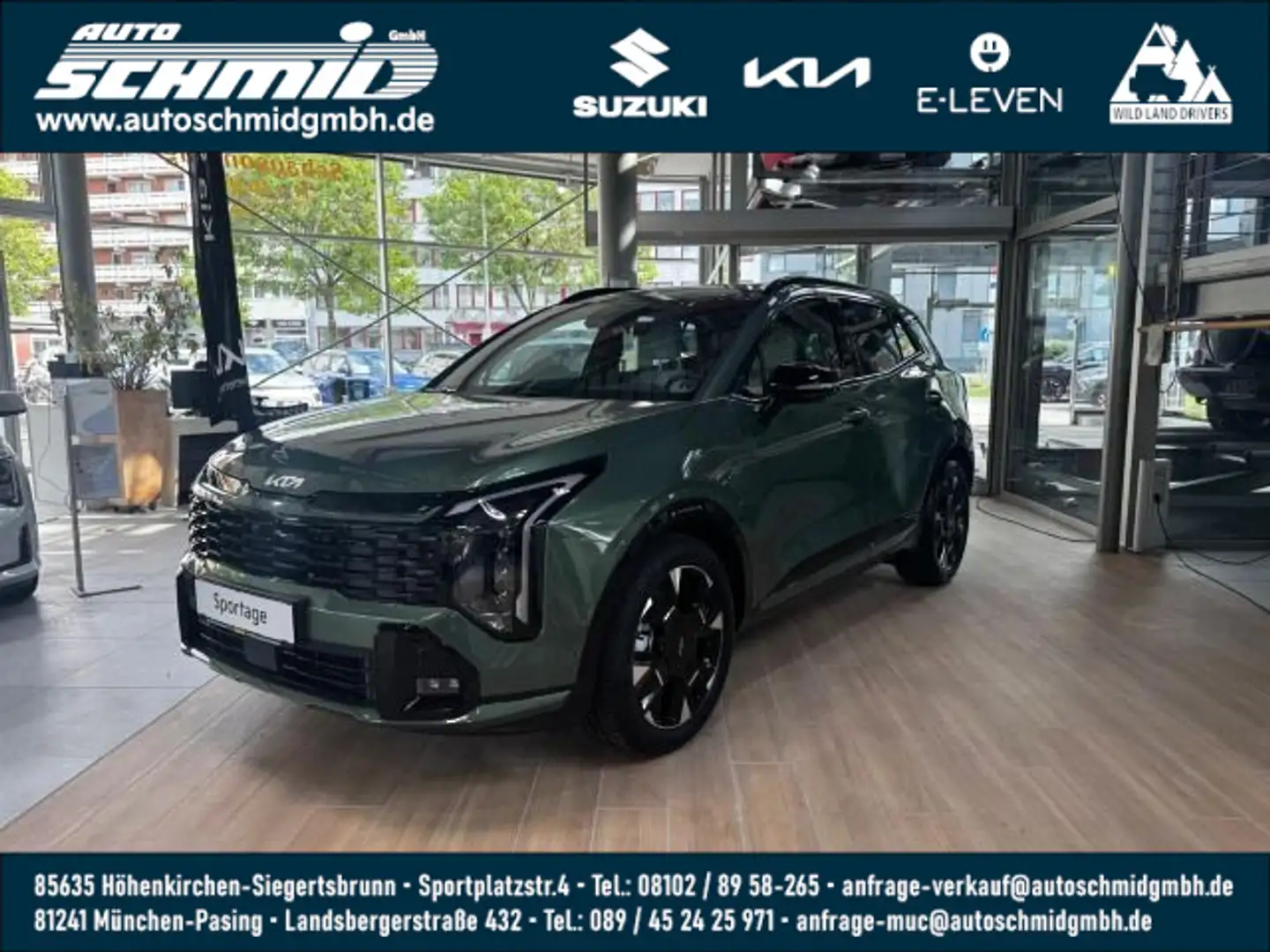 Kia Sportage SPORTAGE (FACELIFT) 1.6T AWD DCT GT-LINE DRIVE / Verde - 1