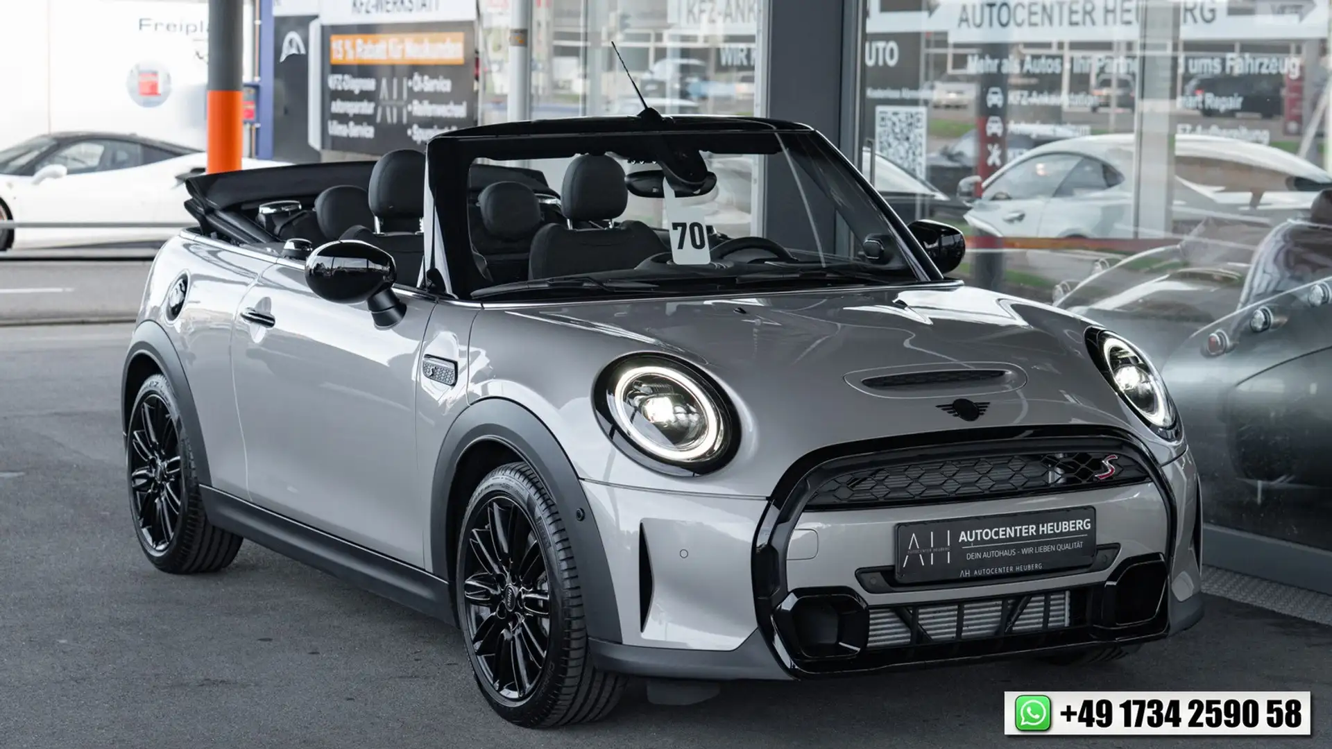 MINI Cooper S Cabrio *KAMERA*H&K*NAVI*PDC*SHZ* Grau - 1