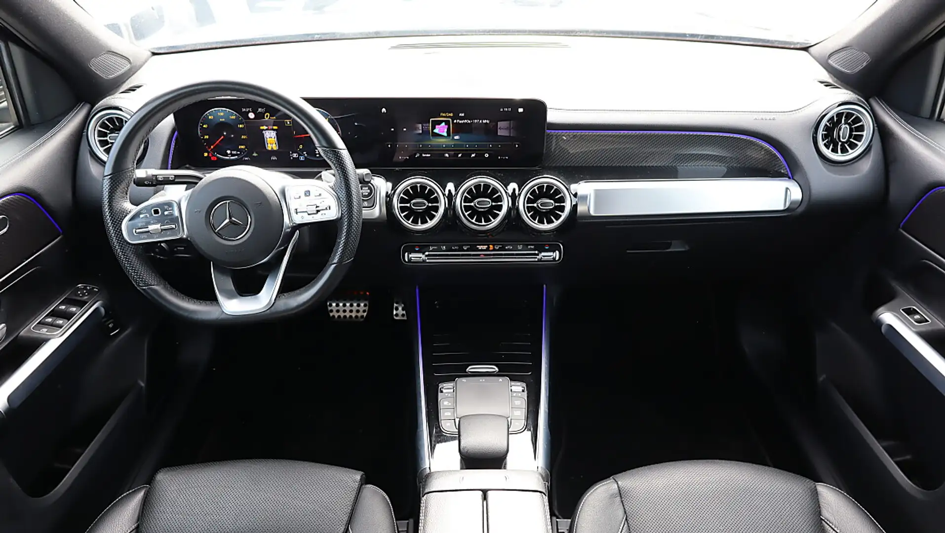 Mercedes-Benz GLB 200 d AMG Line 7 Sitzer ACC MultiBeam LED Ambiente ... Schwarz - 2